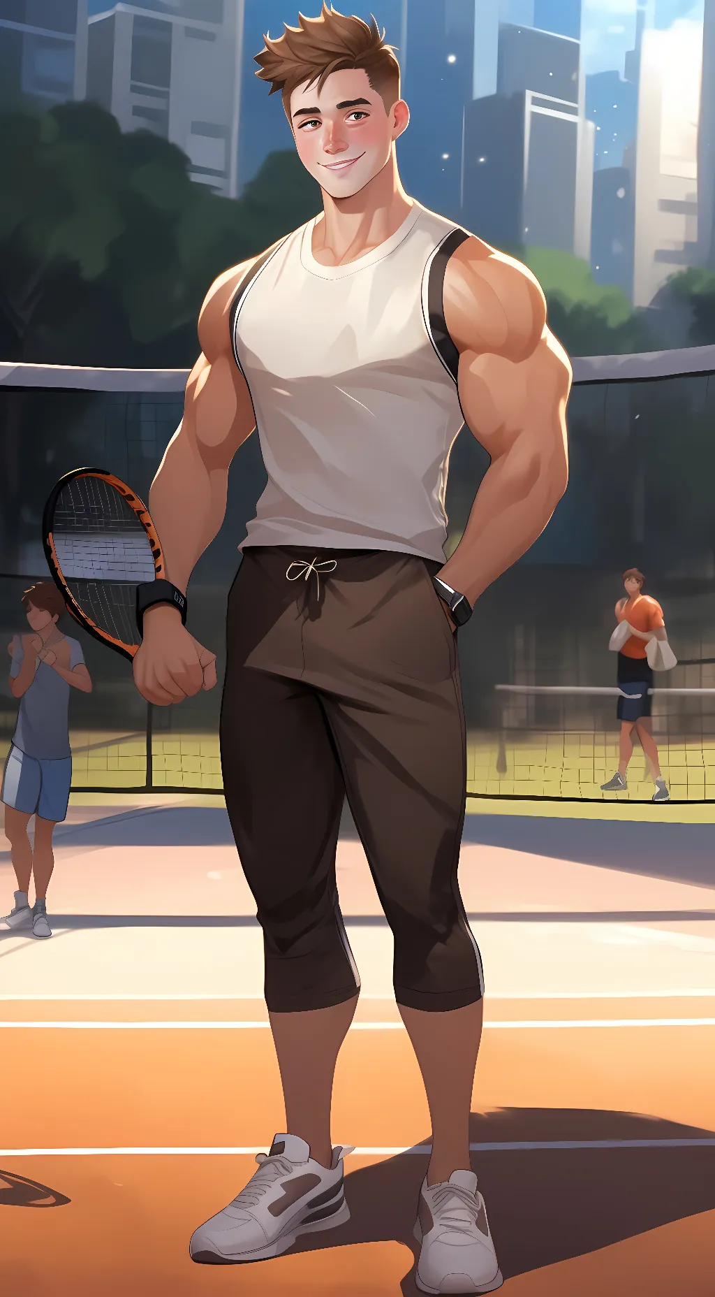 ai character: Dallas Smith background