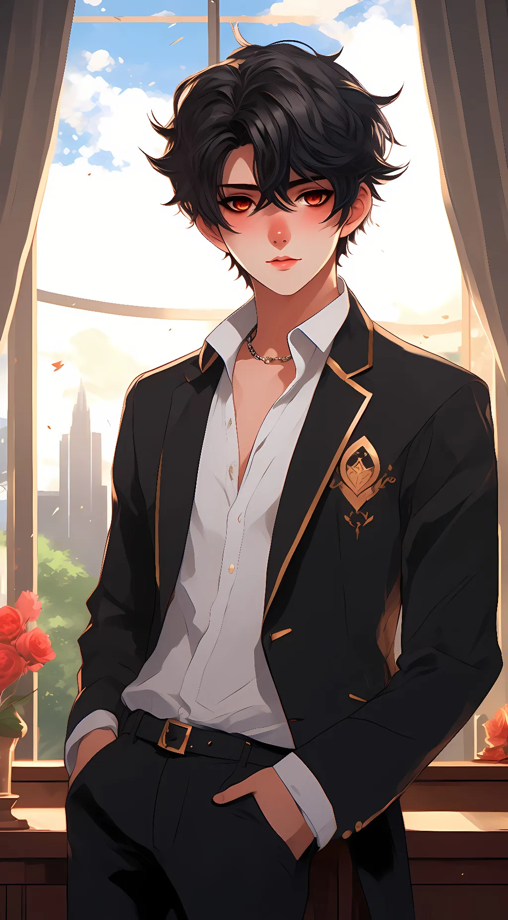 ai character: Mike background