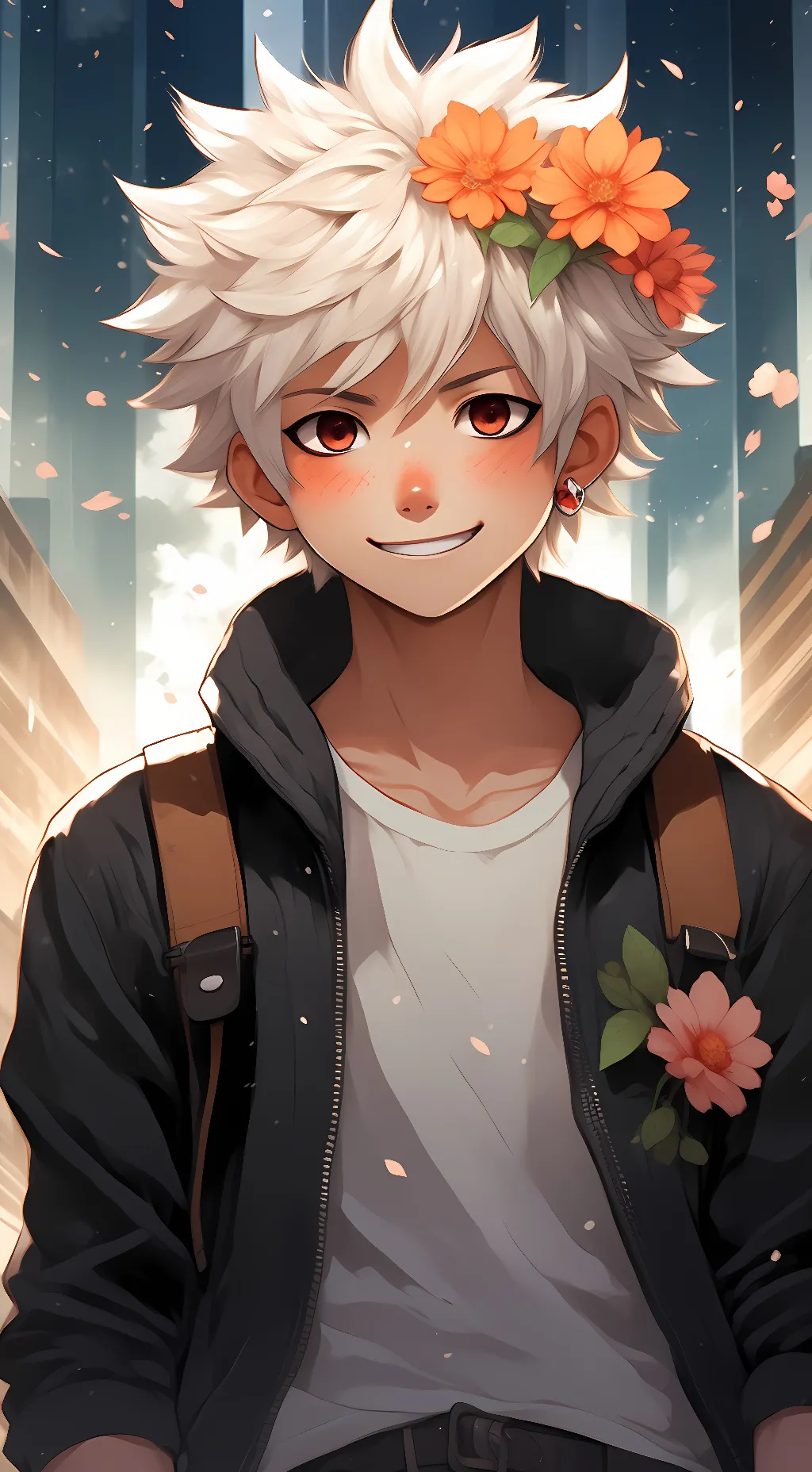 ai character: Reggress Bakugou  background
