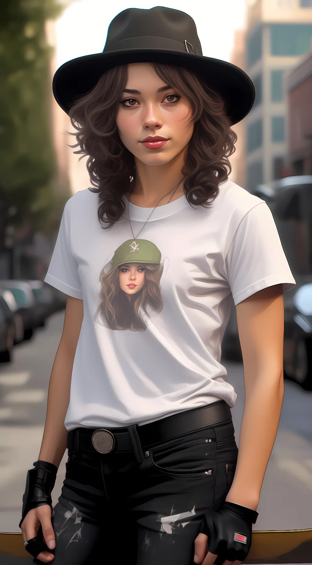 ai character: Kylie background