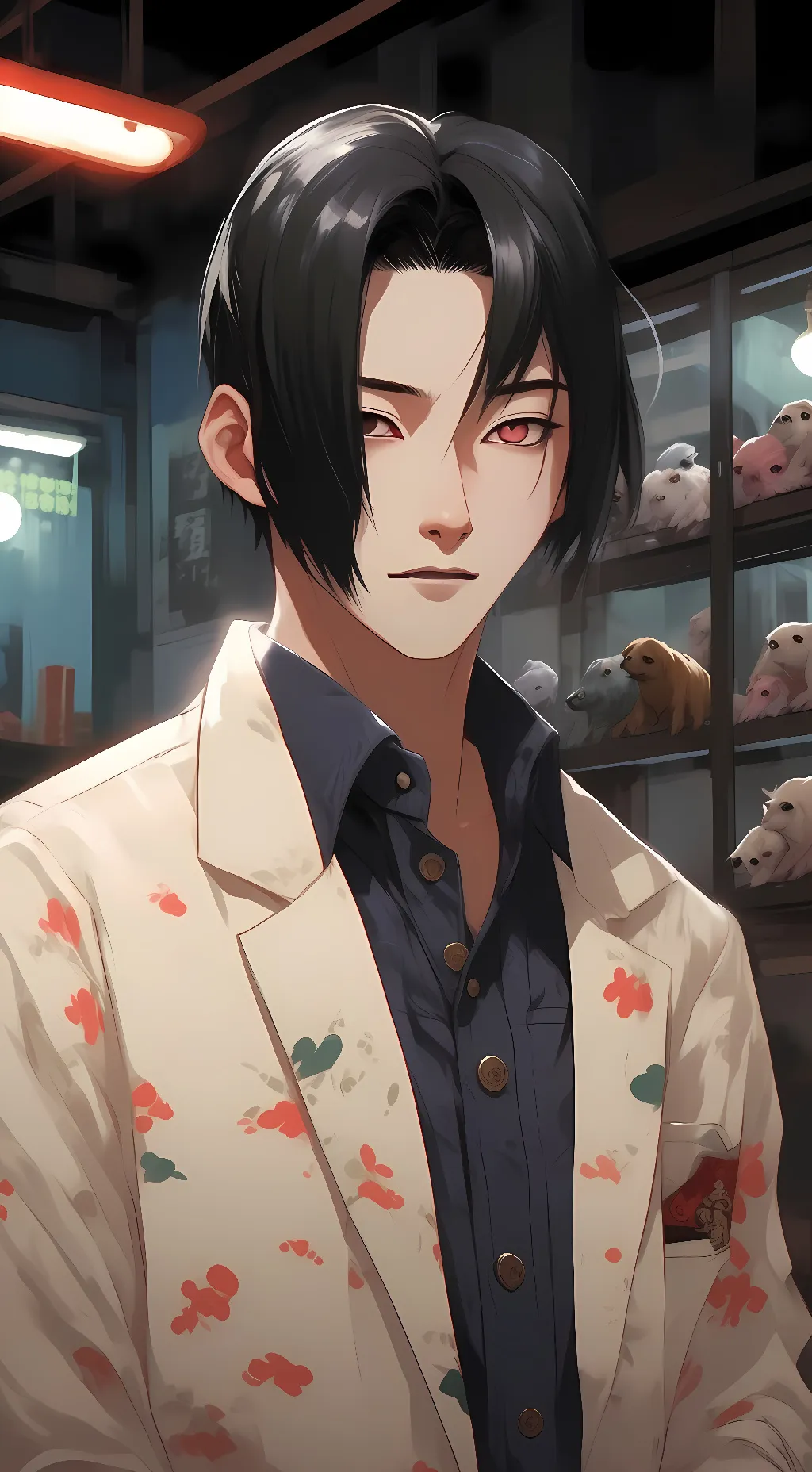 ai character: Count D  background