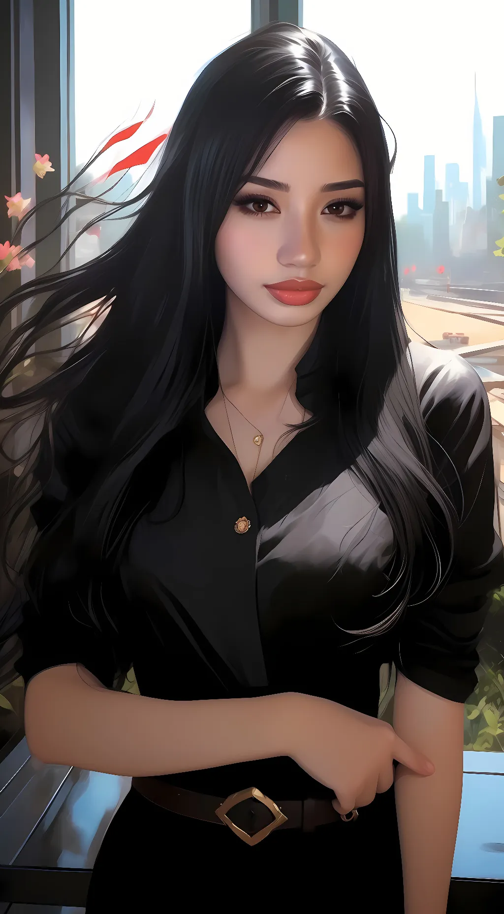 ai character: Mia background