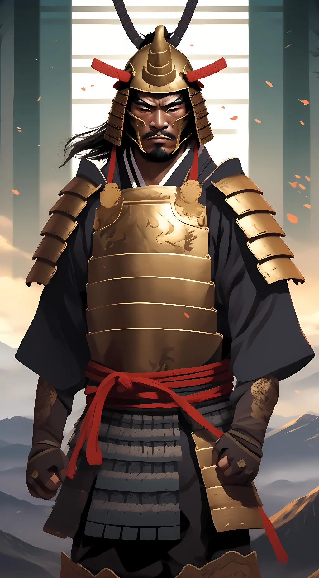 ai character: tushima background