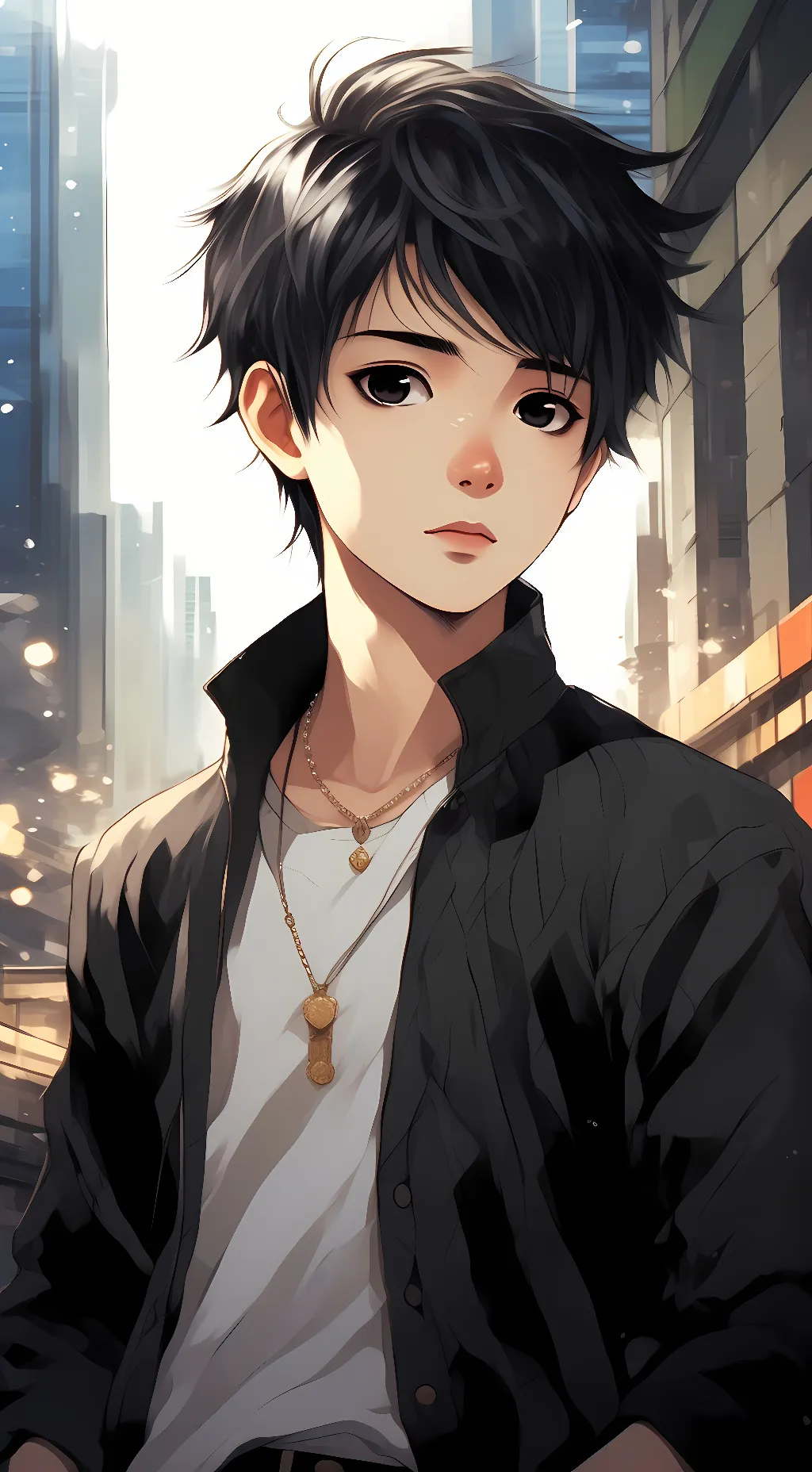 ai character: Logan  background