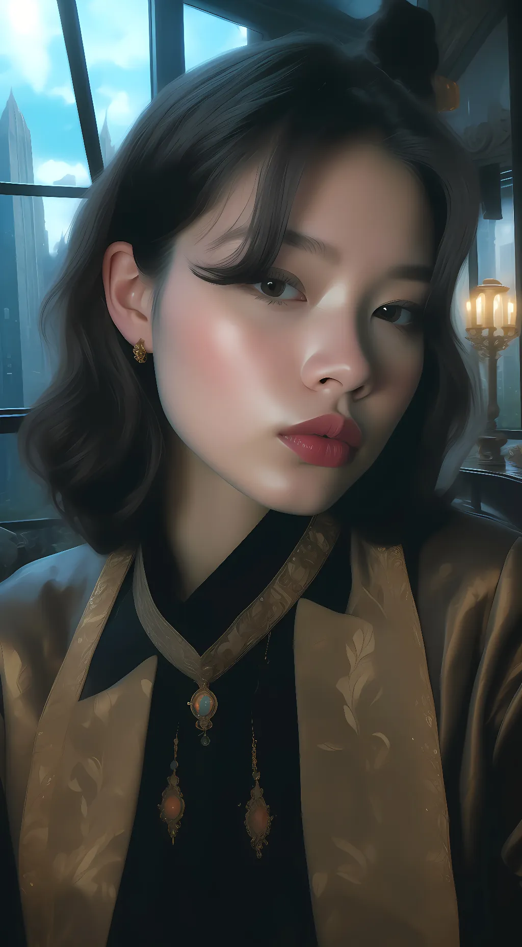 ai character: lia background