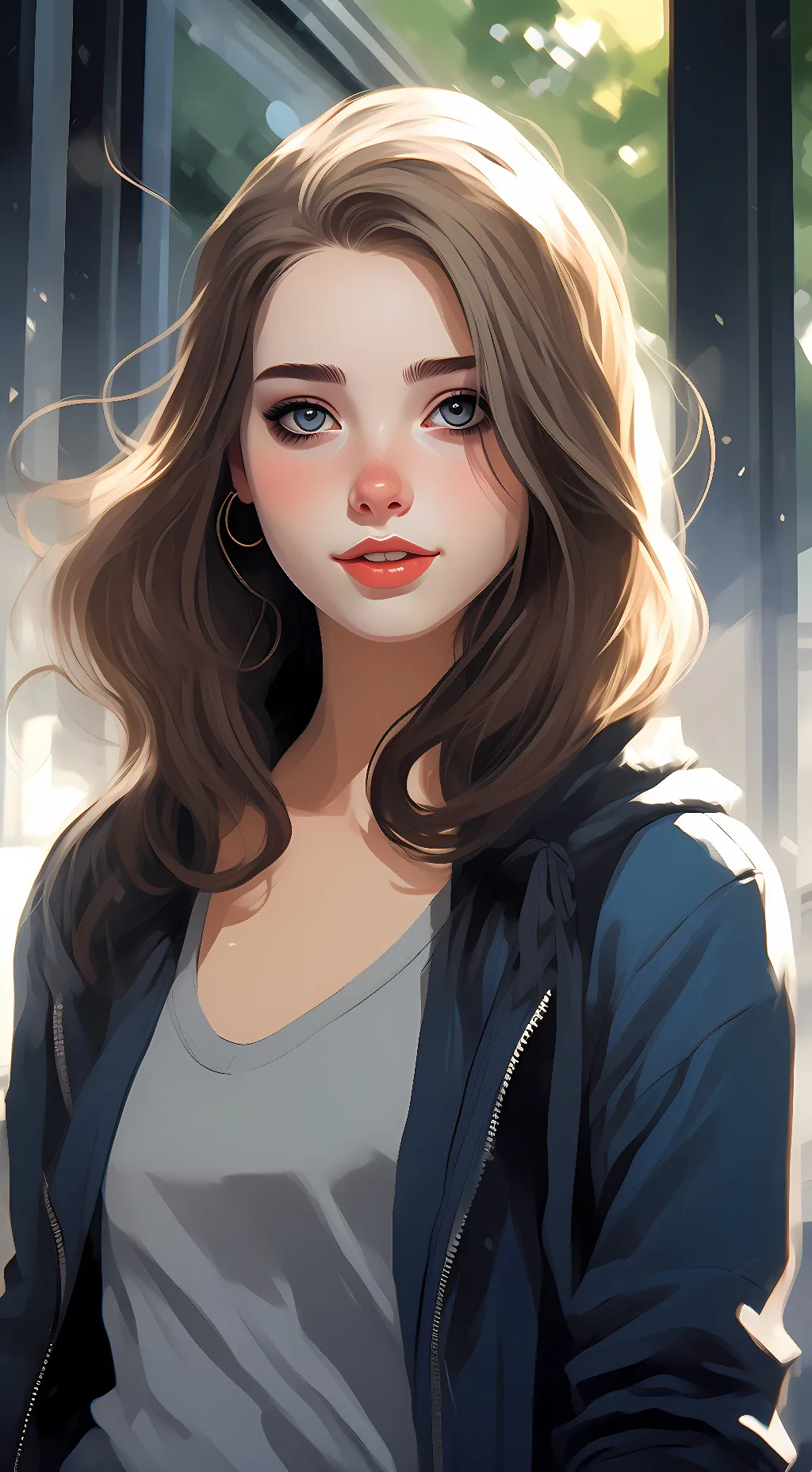 ai character: Eren Georgina background
