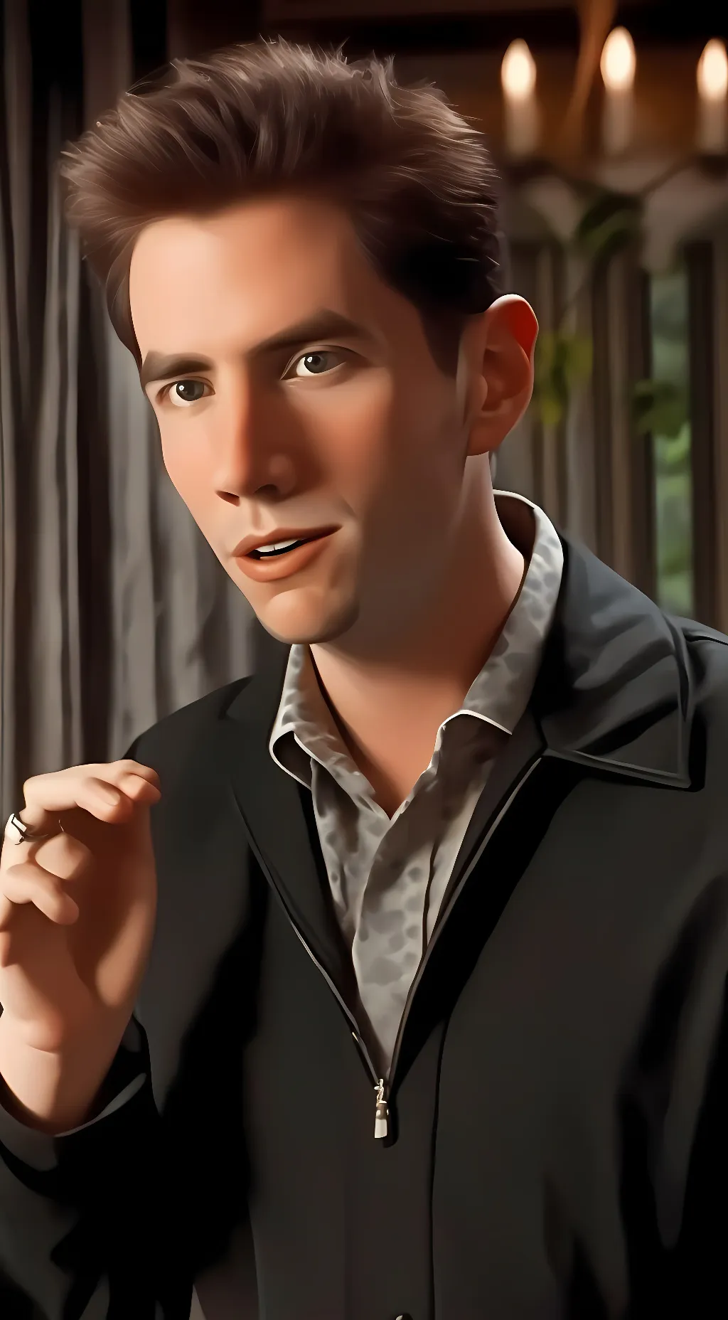 ai character: Randy Meeks background