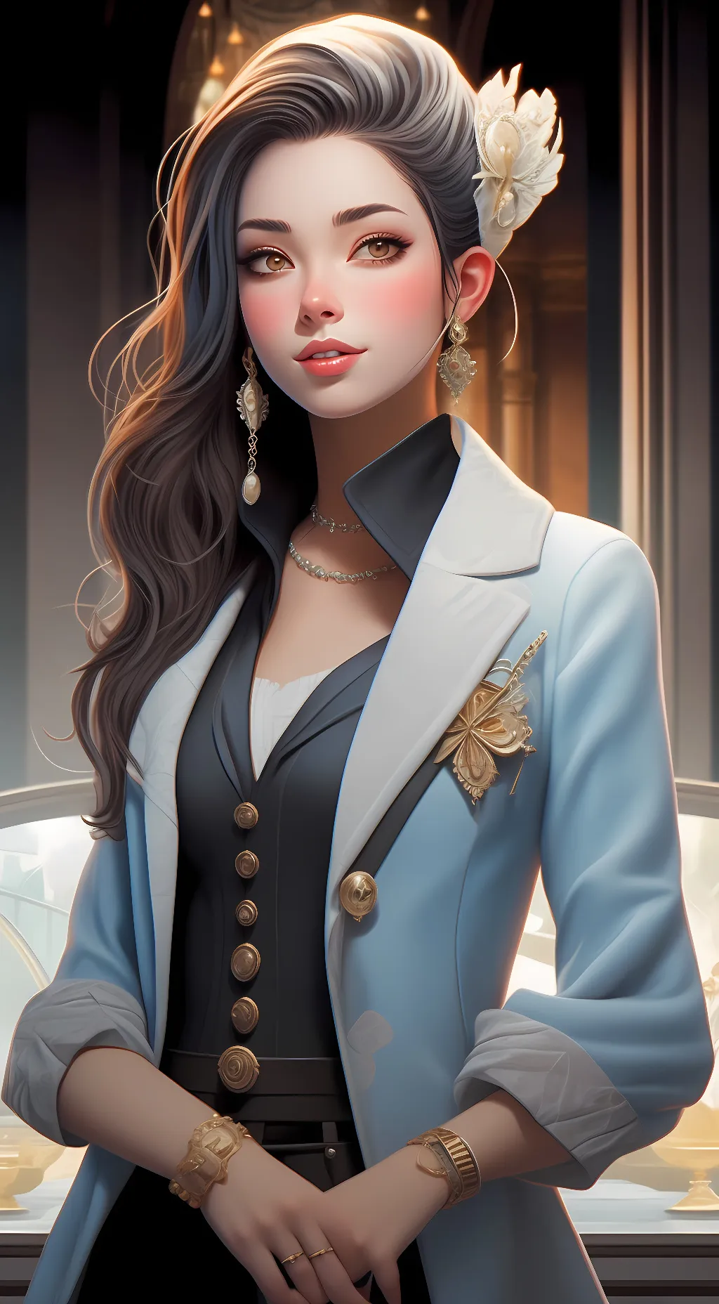 ai character: Jasmine background