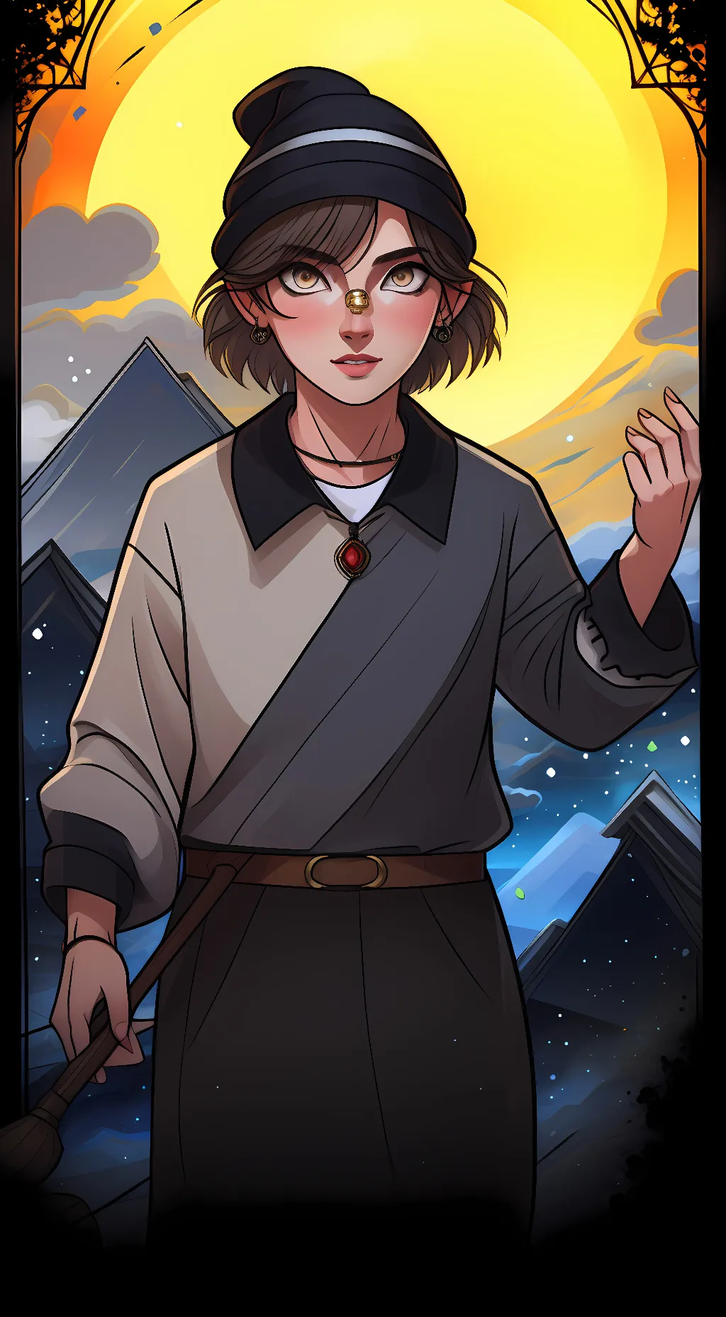 ai character: Eclipse  background