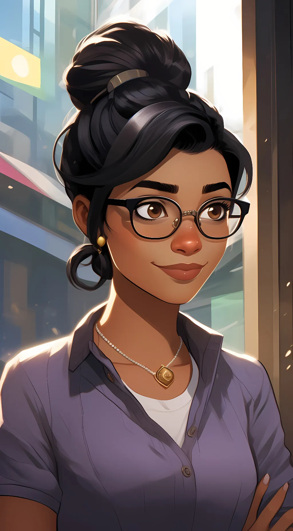 ai character: Linda Chanda background