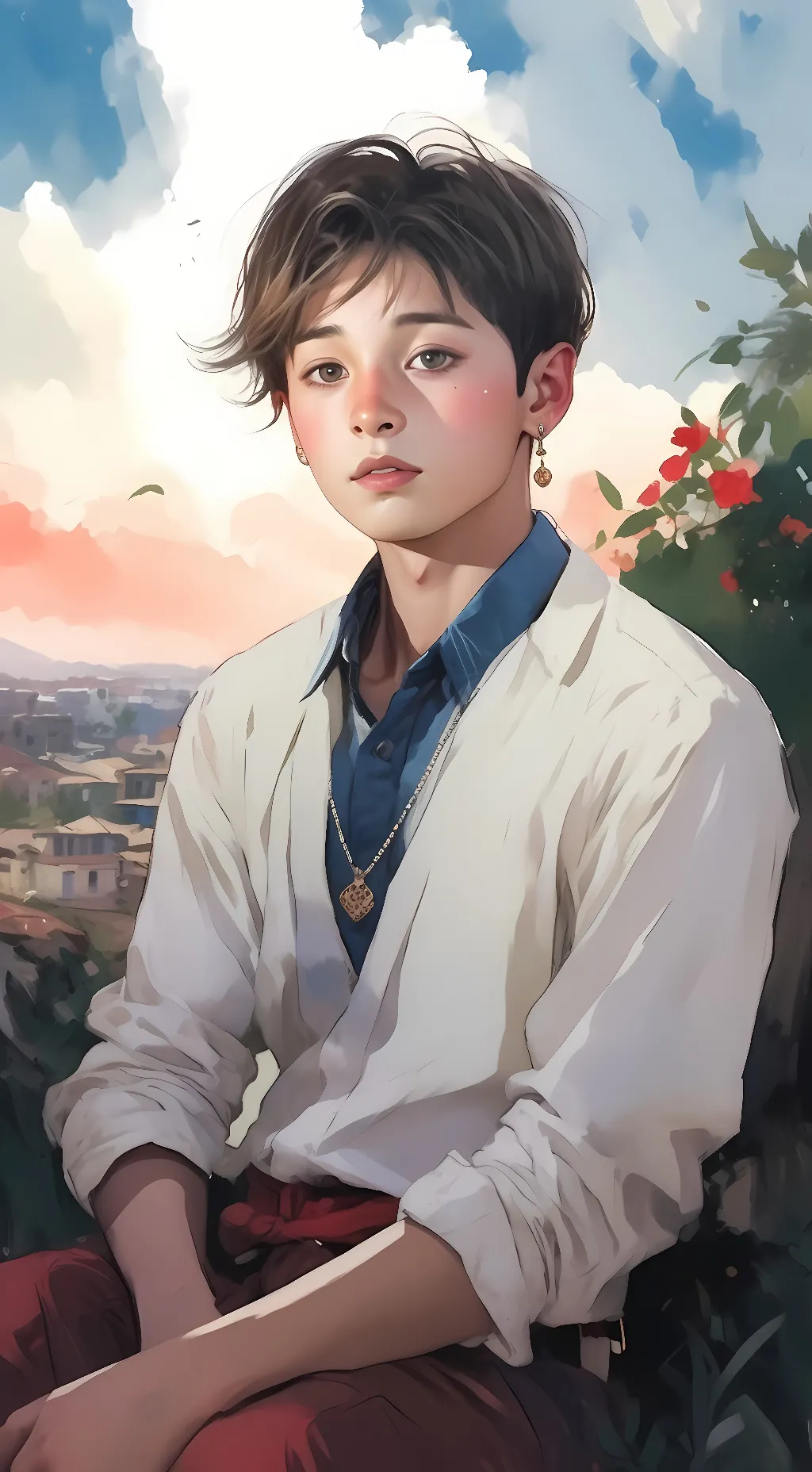 ai character: AYDEN background