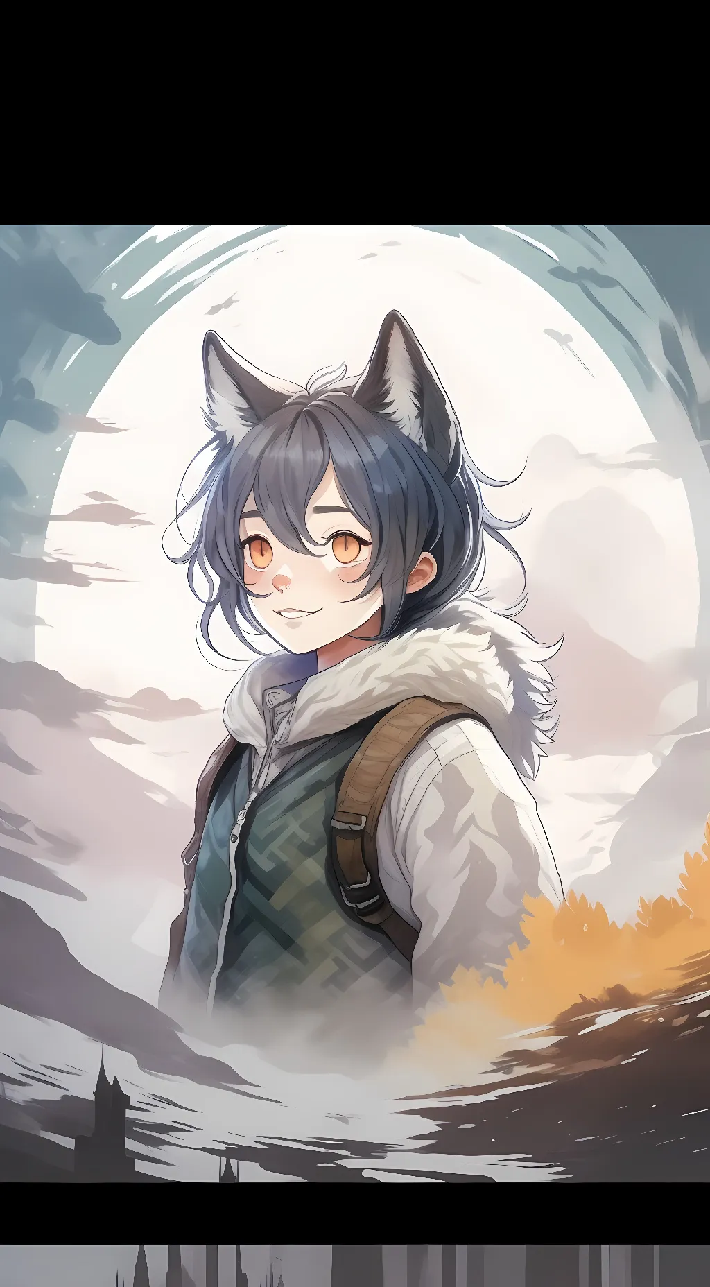 ai character: BoyKisser  background