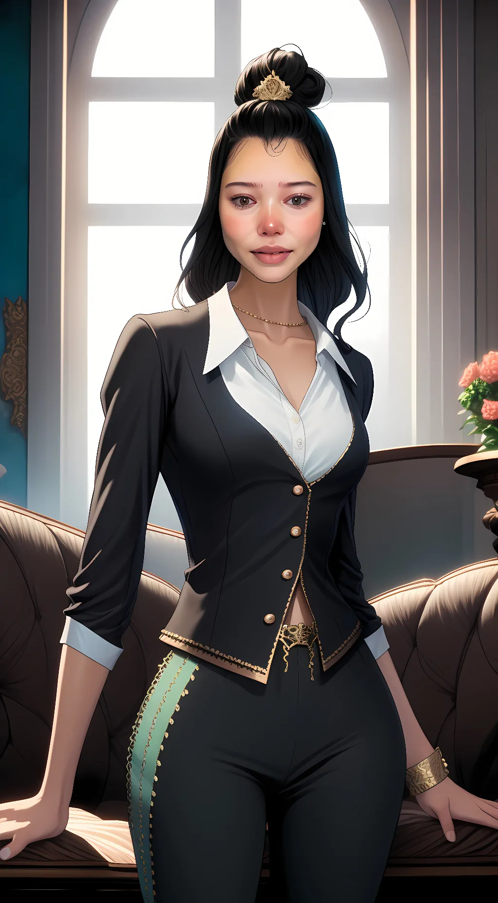 ai character: Bella background