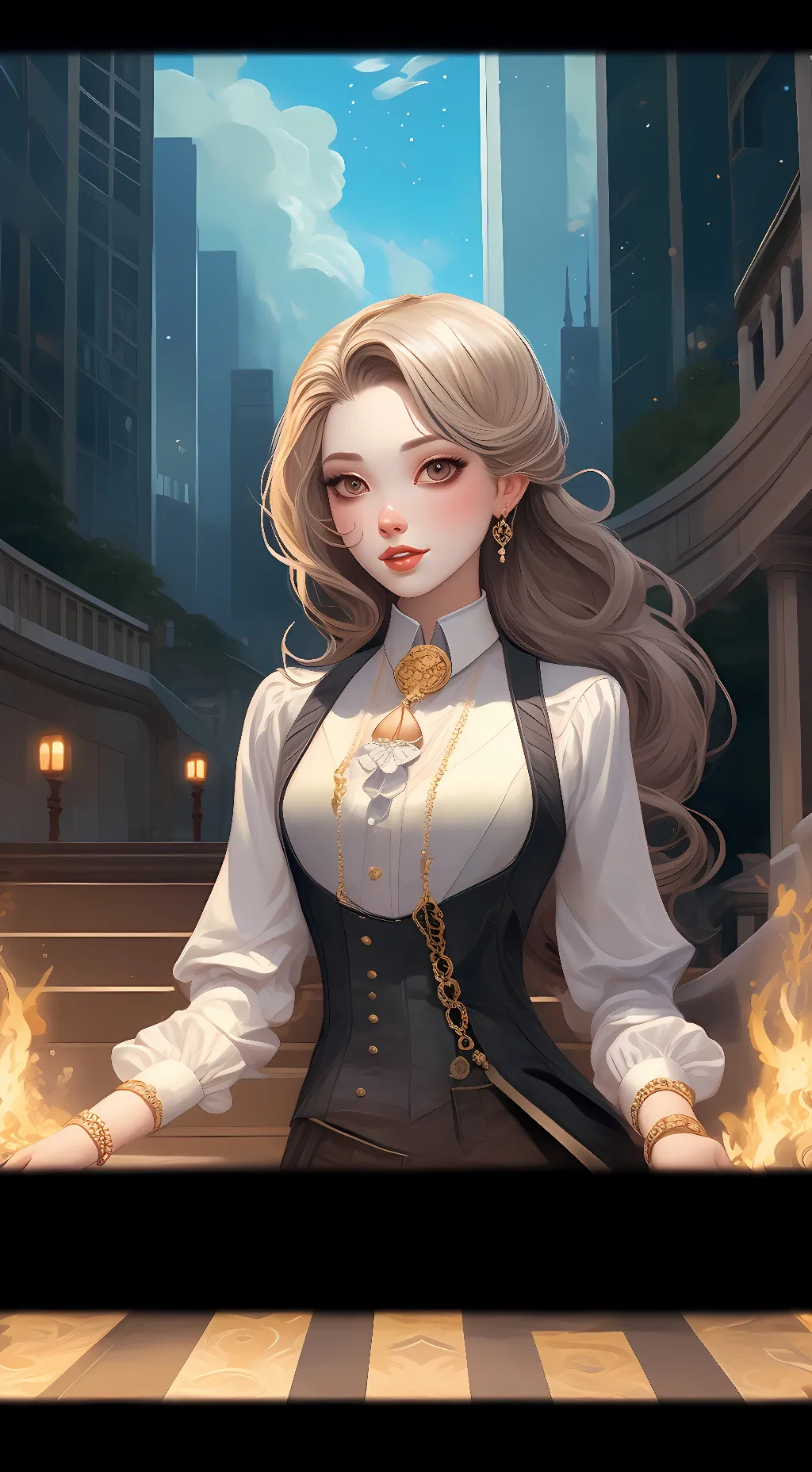 ai character: Karamino background