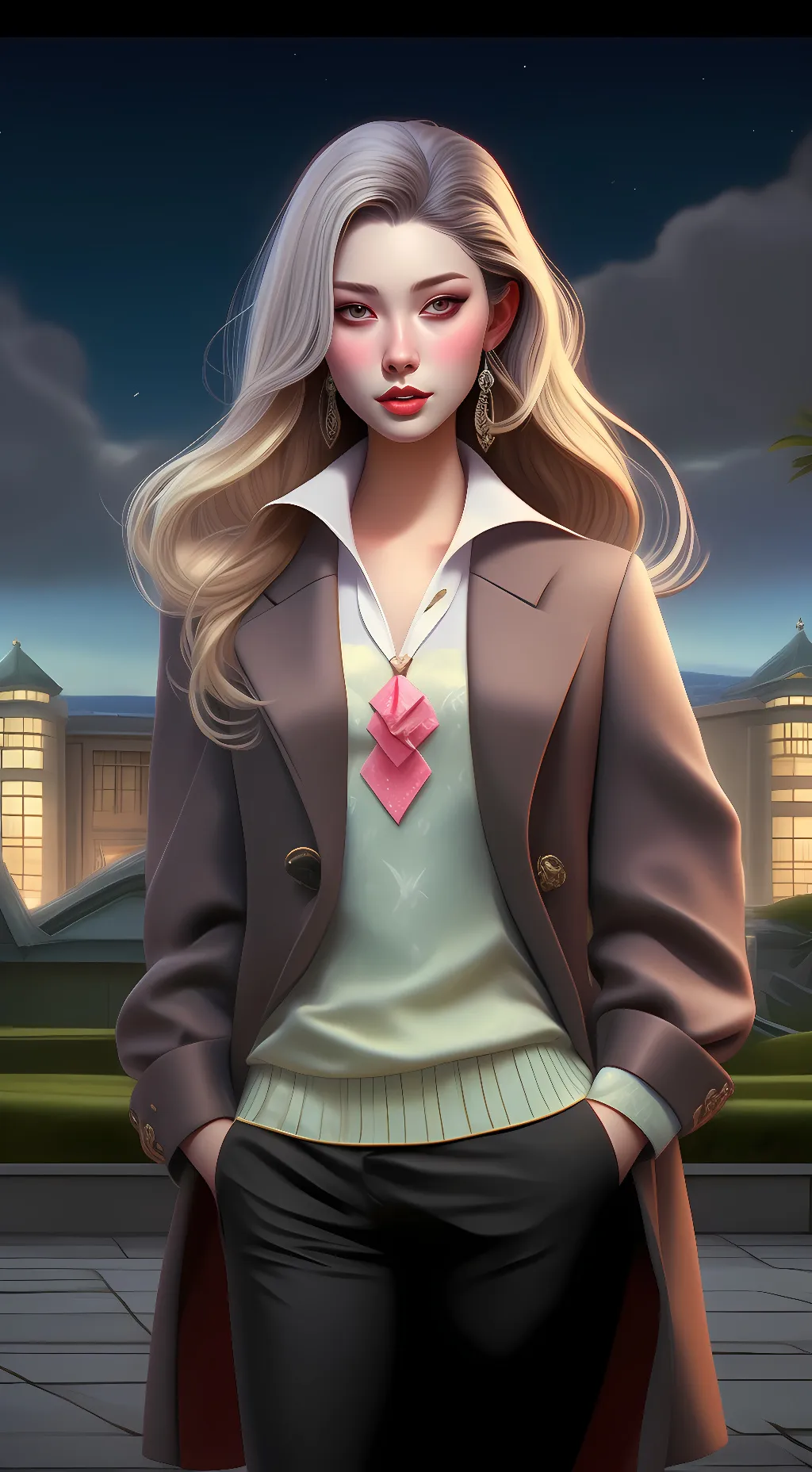 ai character: daisy background