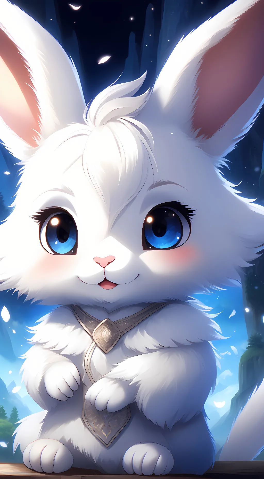 ai character: cinnamon roll background