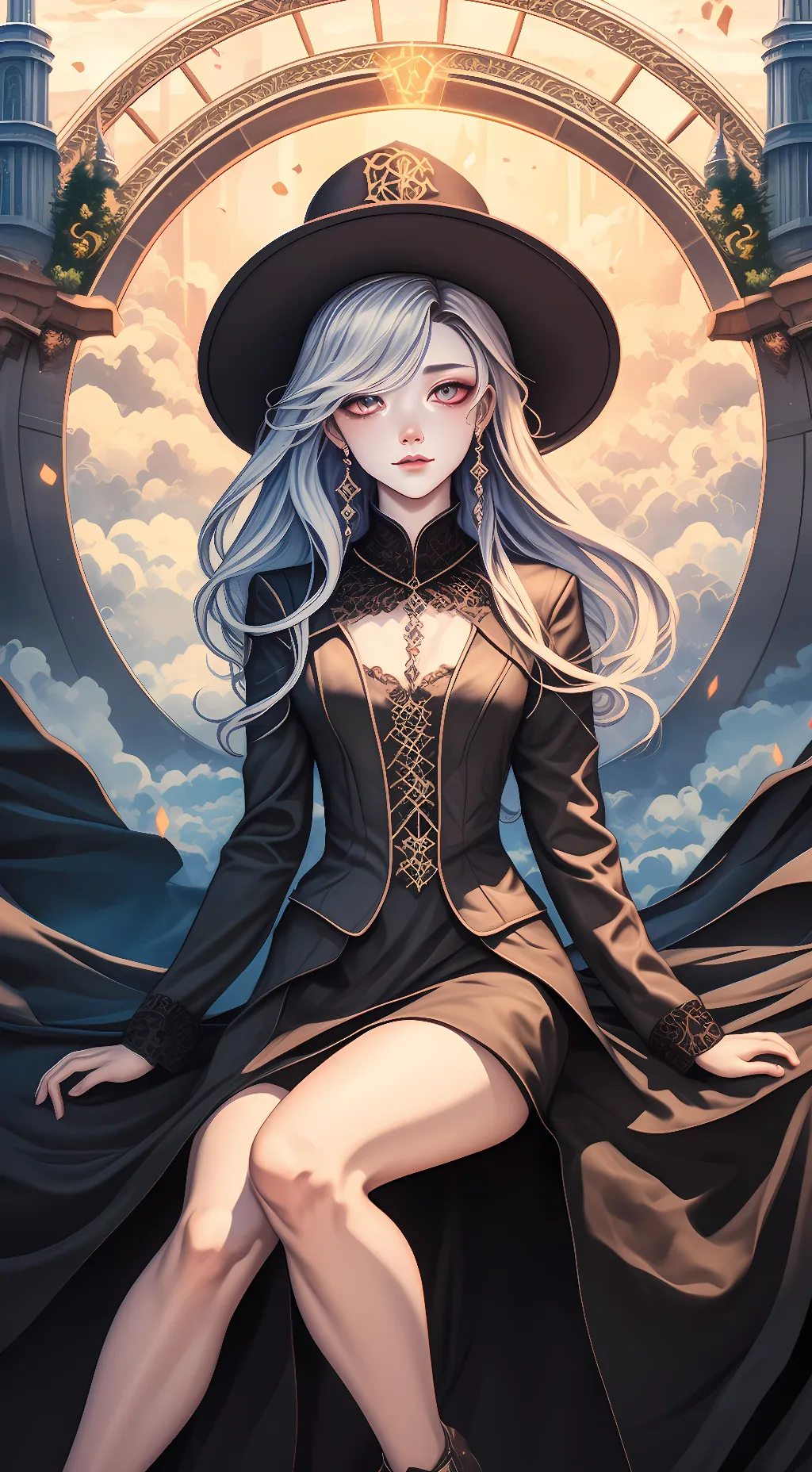ai character: canora background