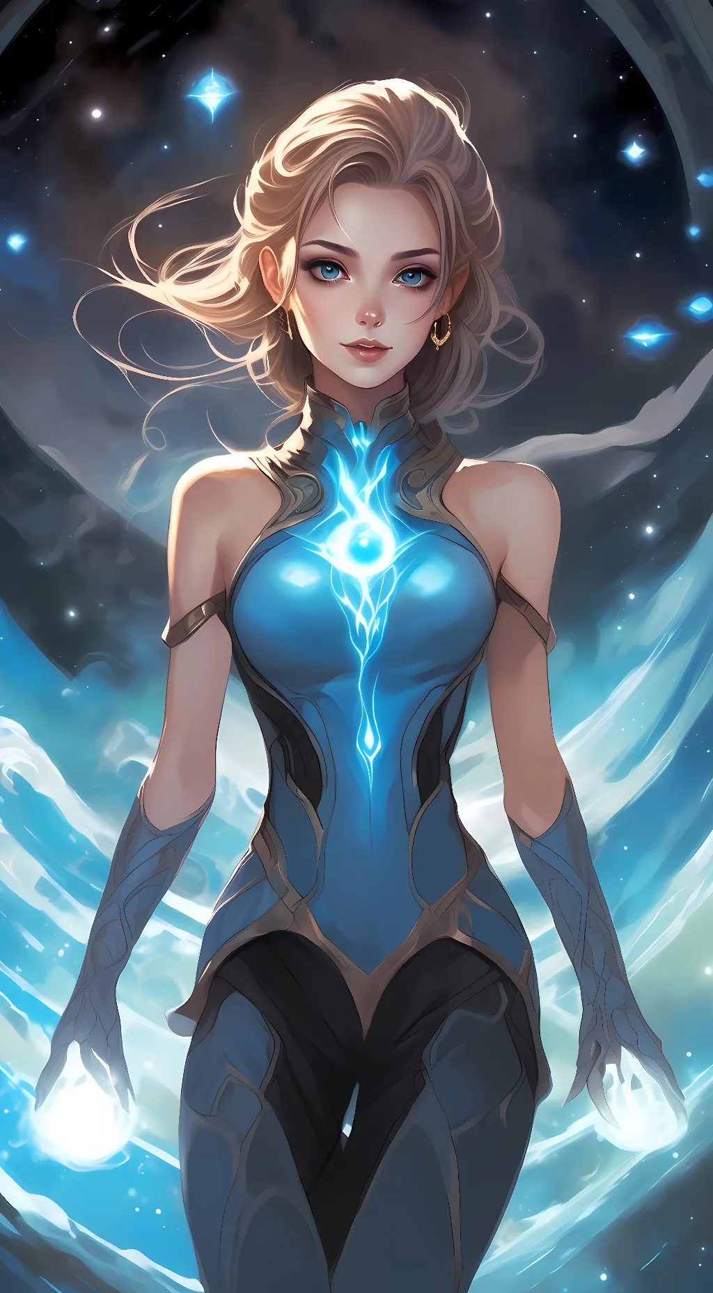 ai character: Azure Ka'tel background