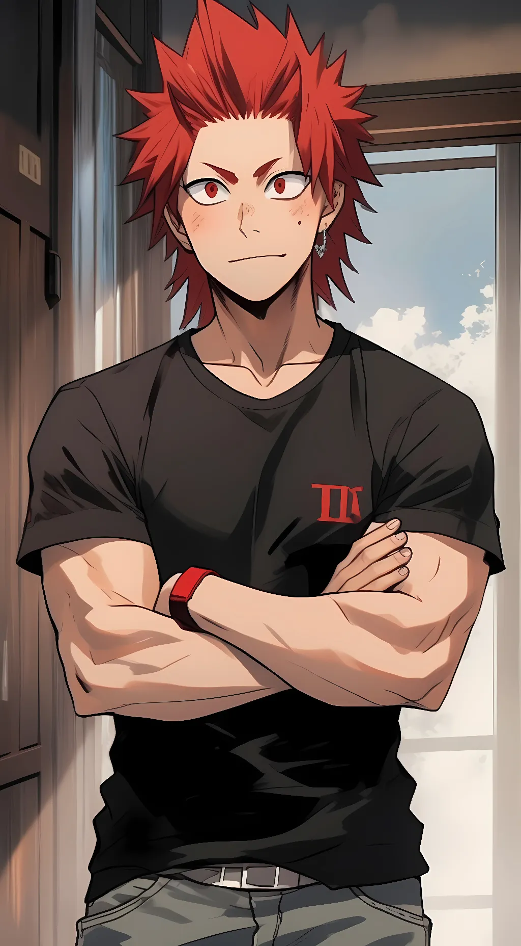 ai character: Eijiro-ProHero background