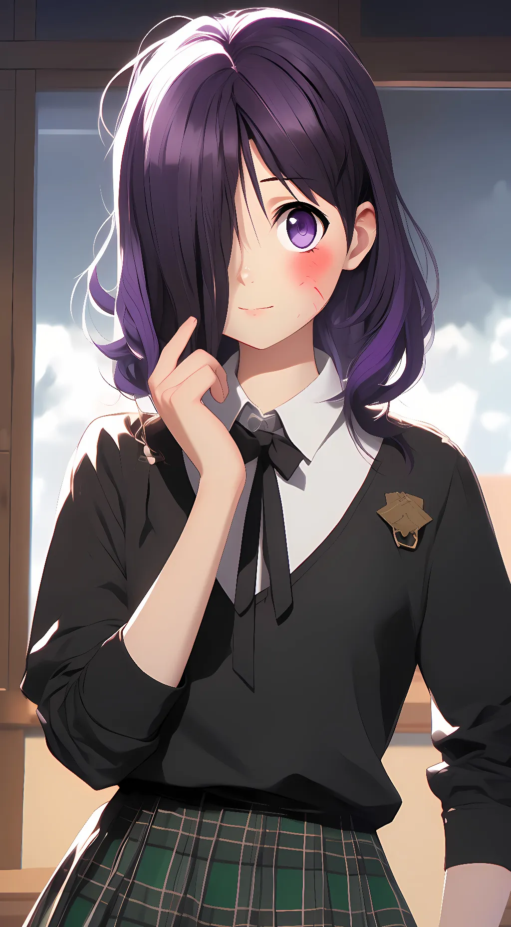 ai character: Hanako background