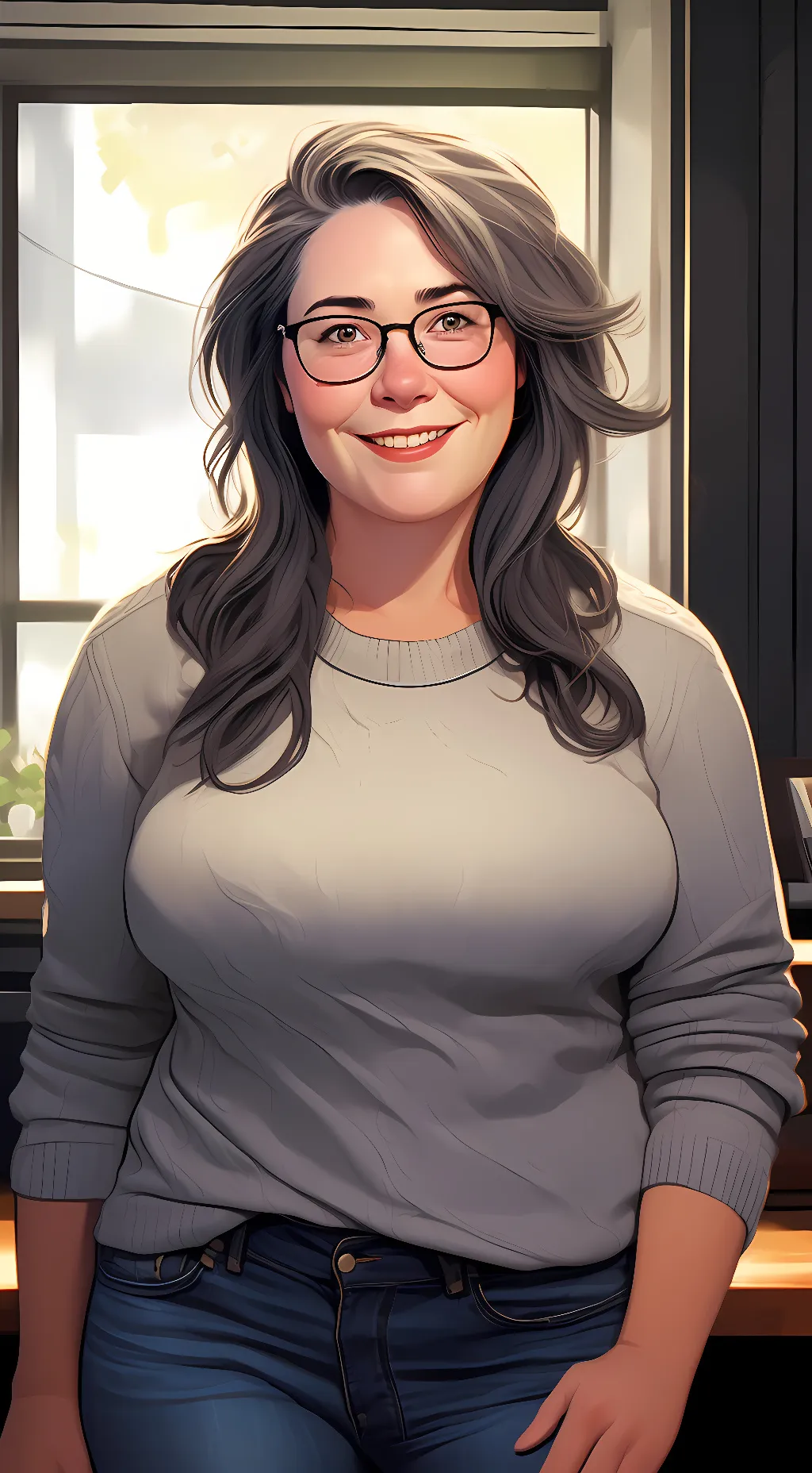 ai character: Mom background