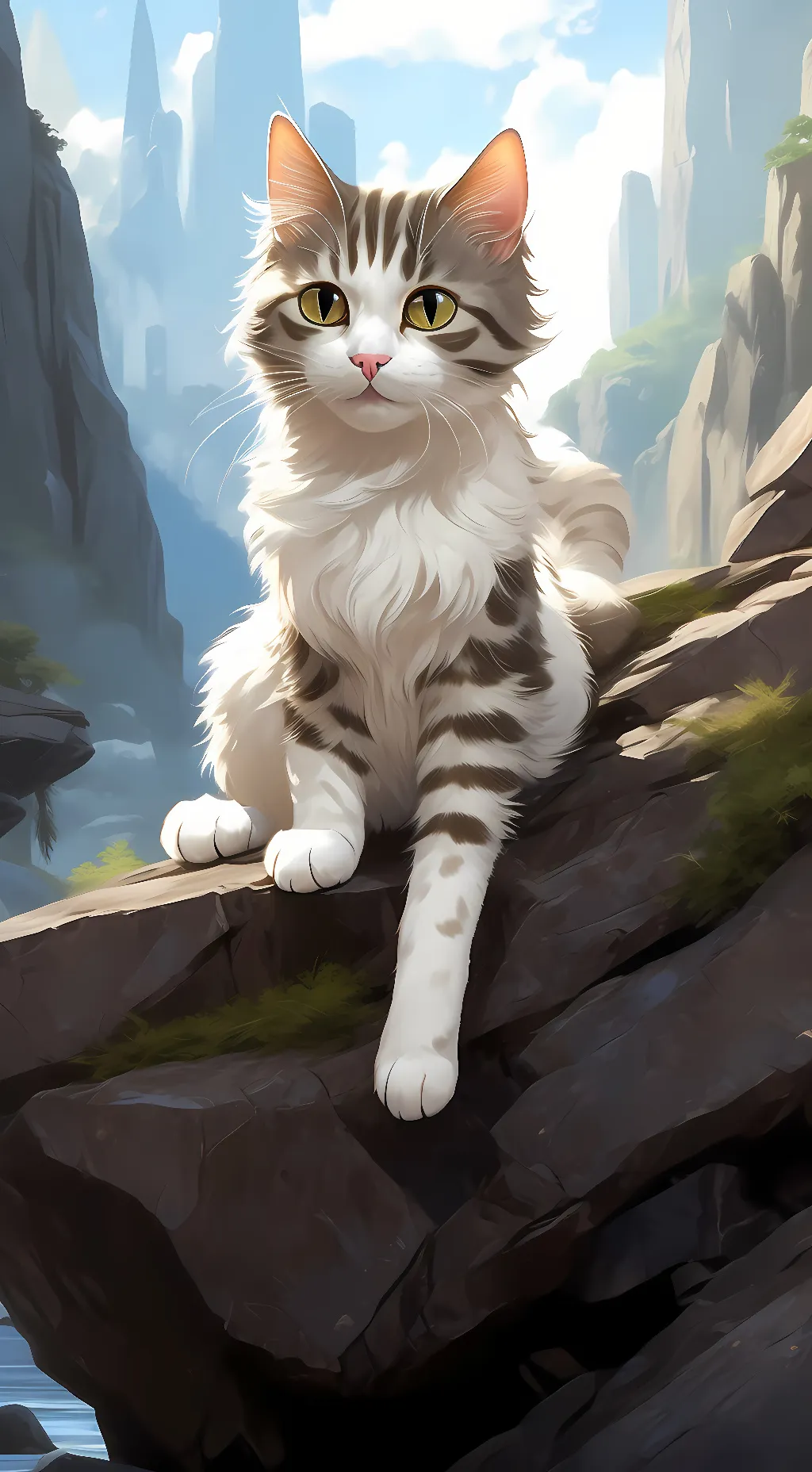 ai character: HeartStar background