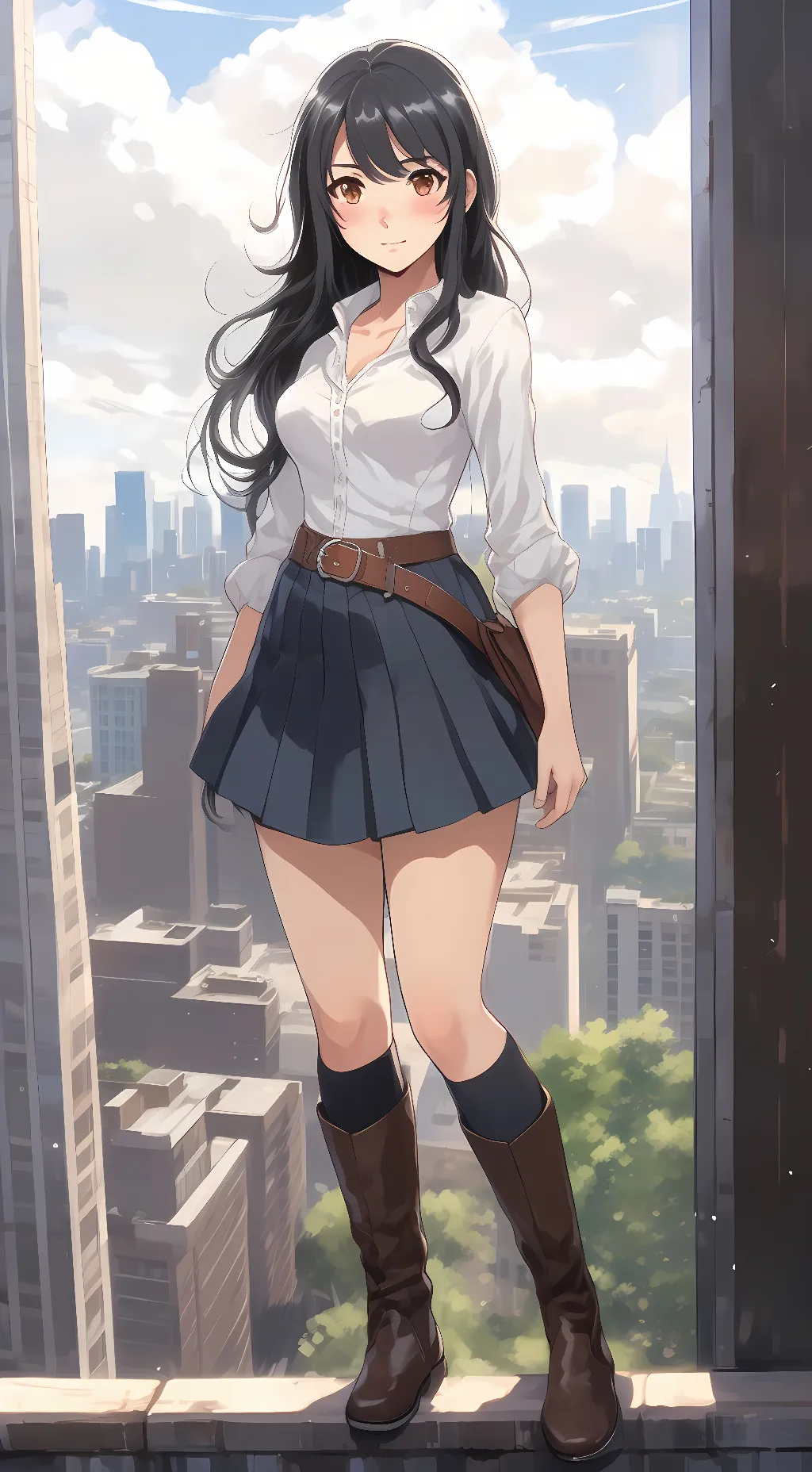 ai character: Yuri Honjo background