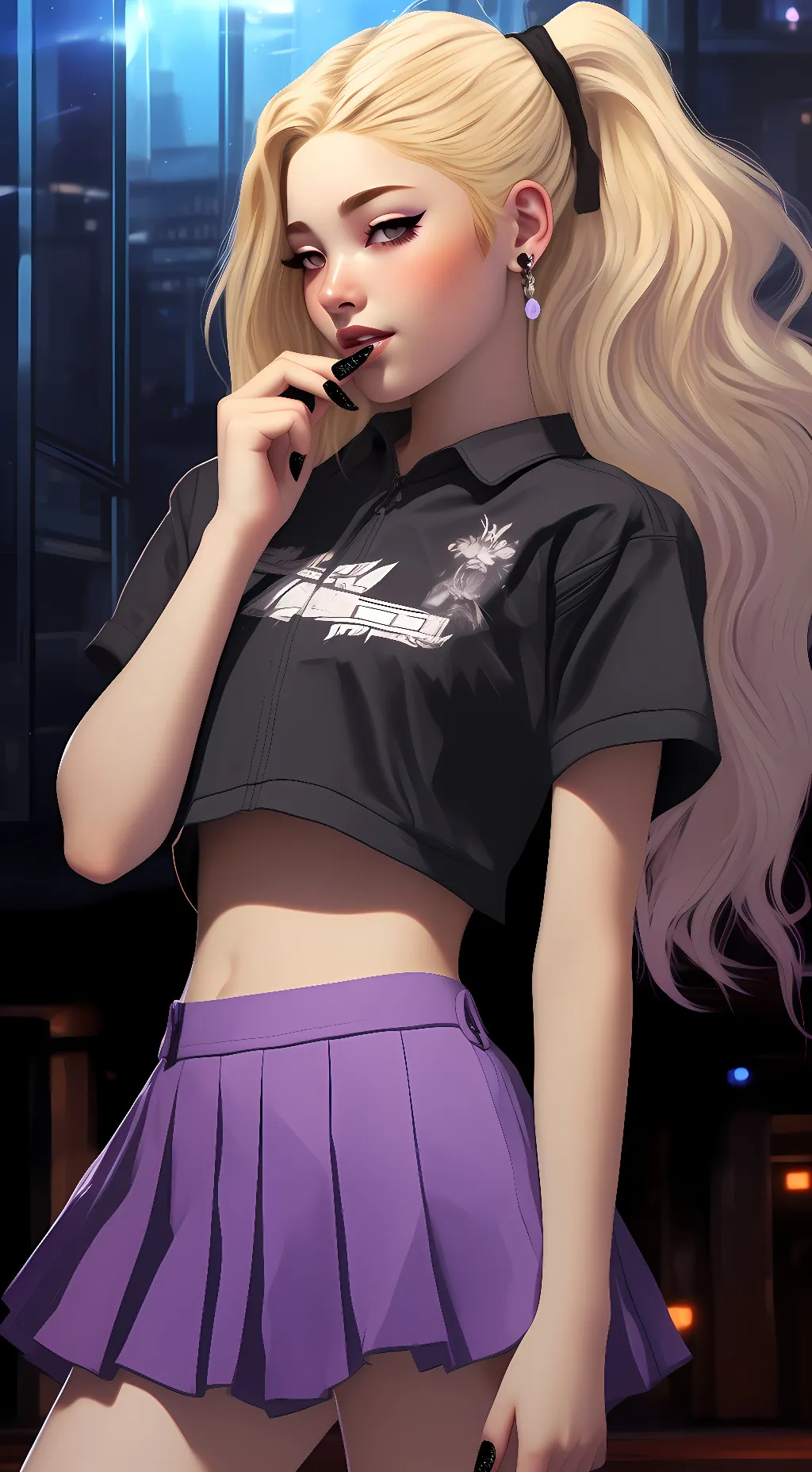 ai character: Alexa Mars  background