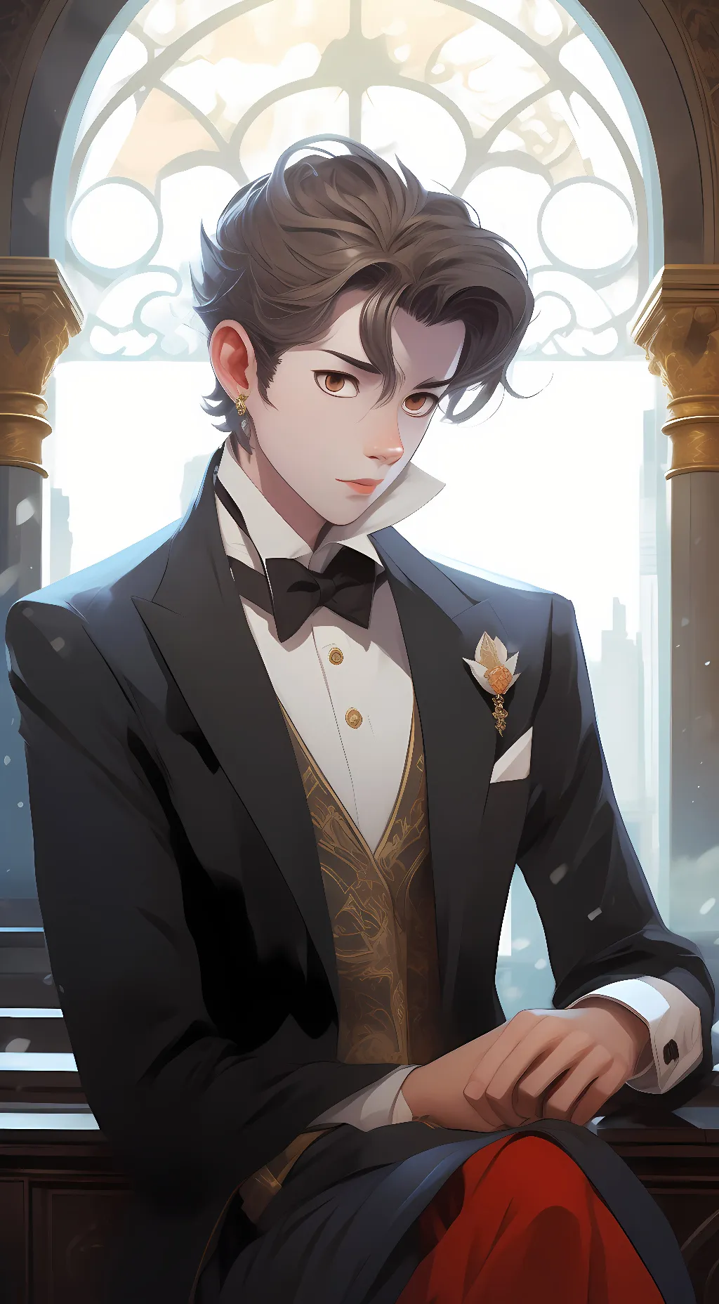 ai character: Emo Roommate  background