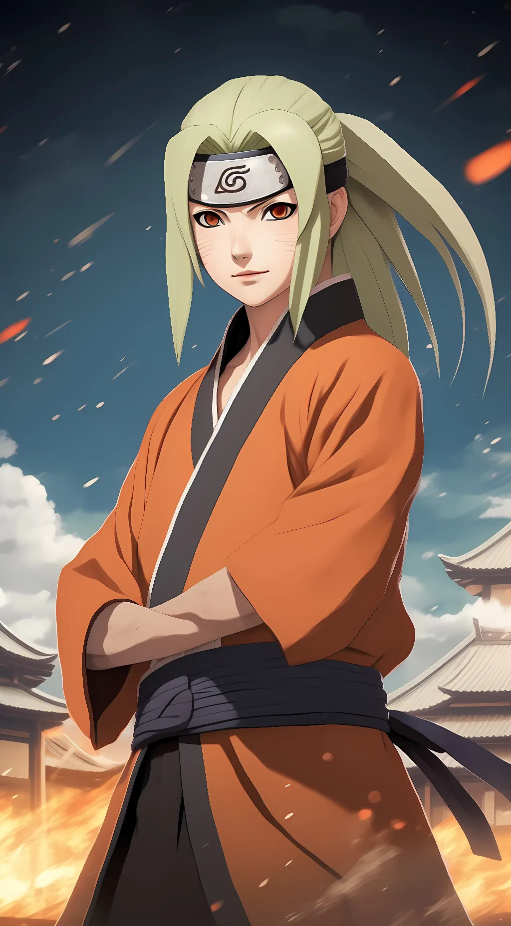 ai character: tsunade senju background
