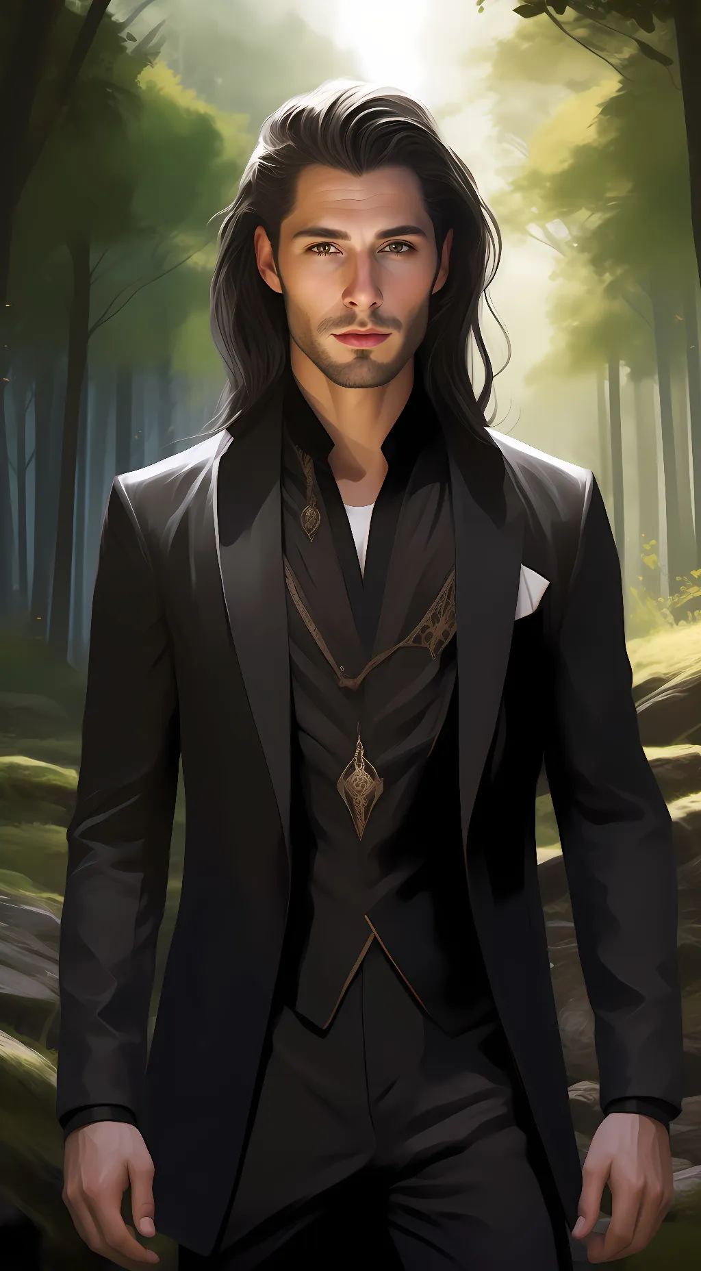 ai character: Andrew background