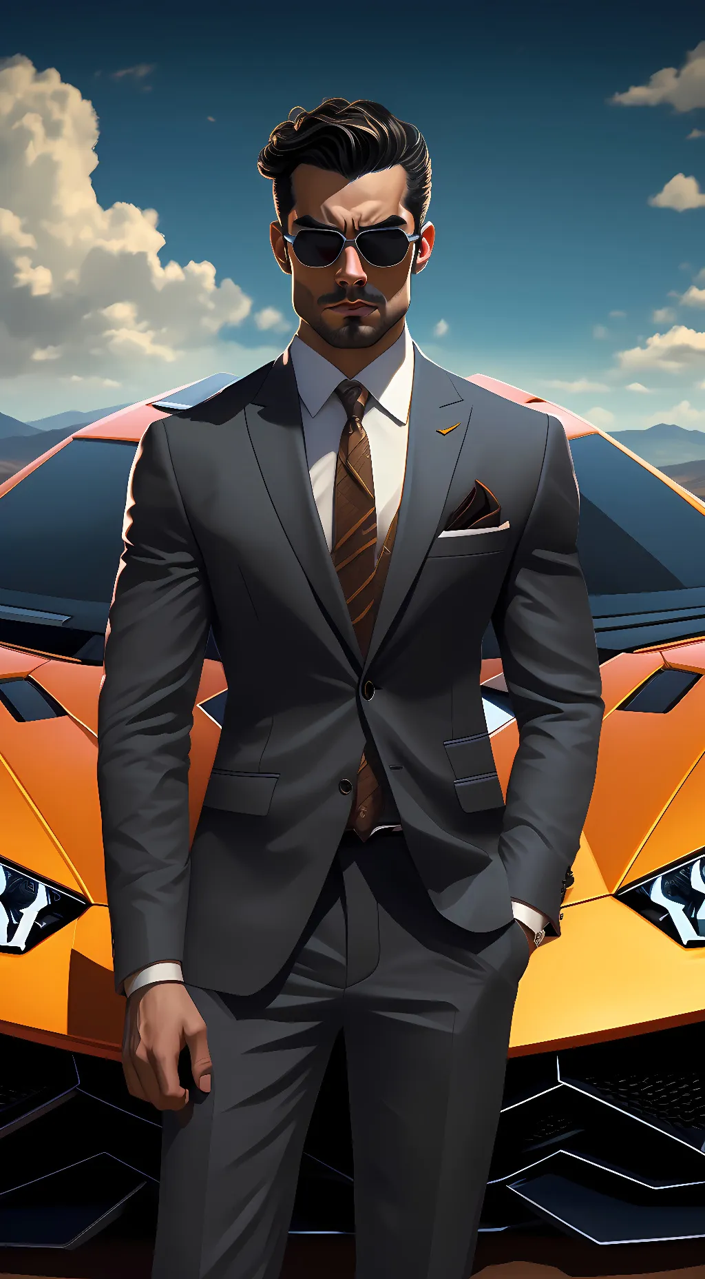 ai character: Armando background