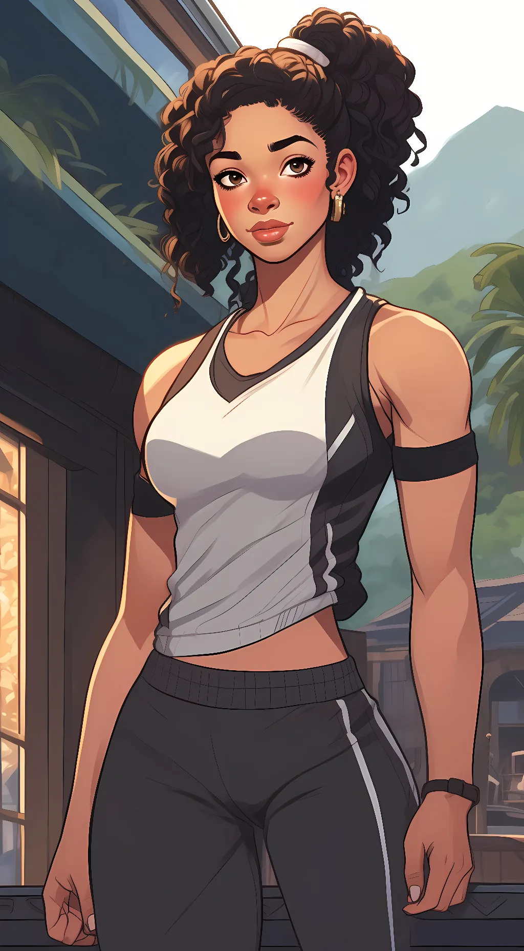ai character: Eden background