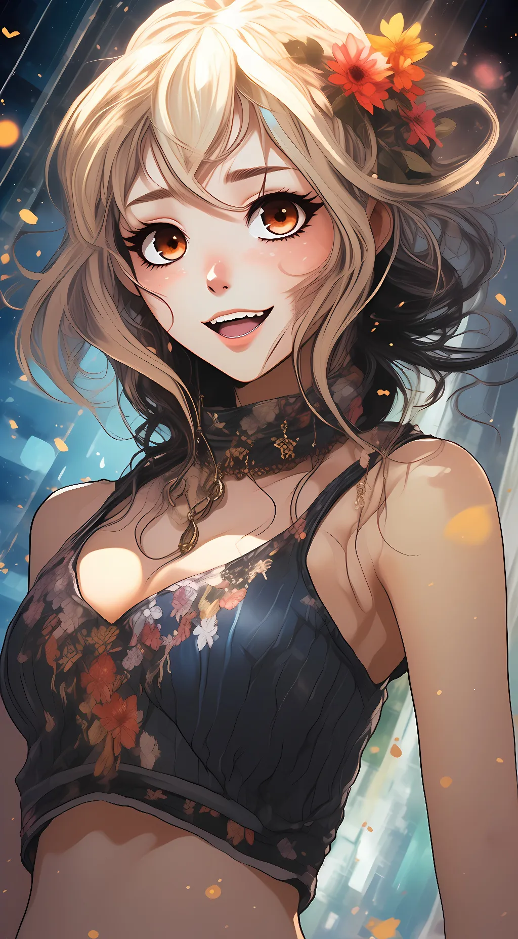 ai character: Anais background