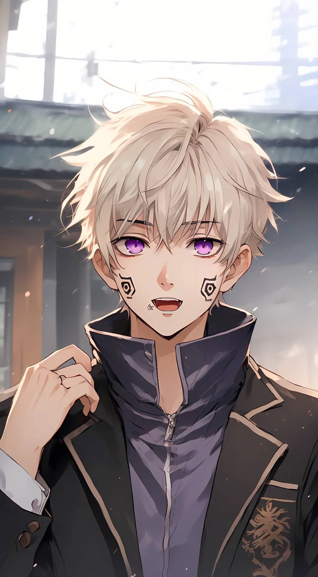 ai character: Inumaki Toge background