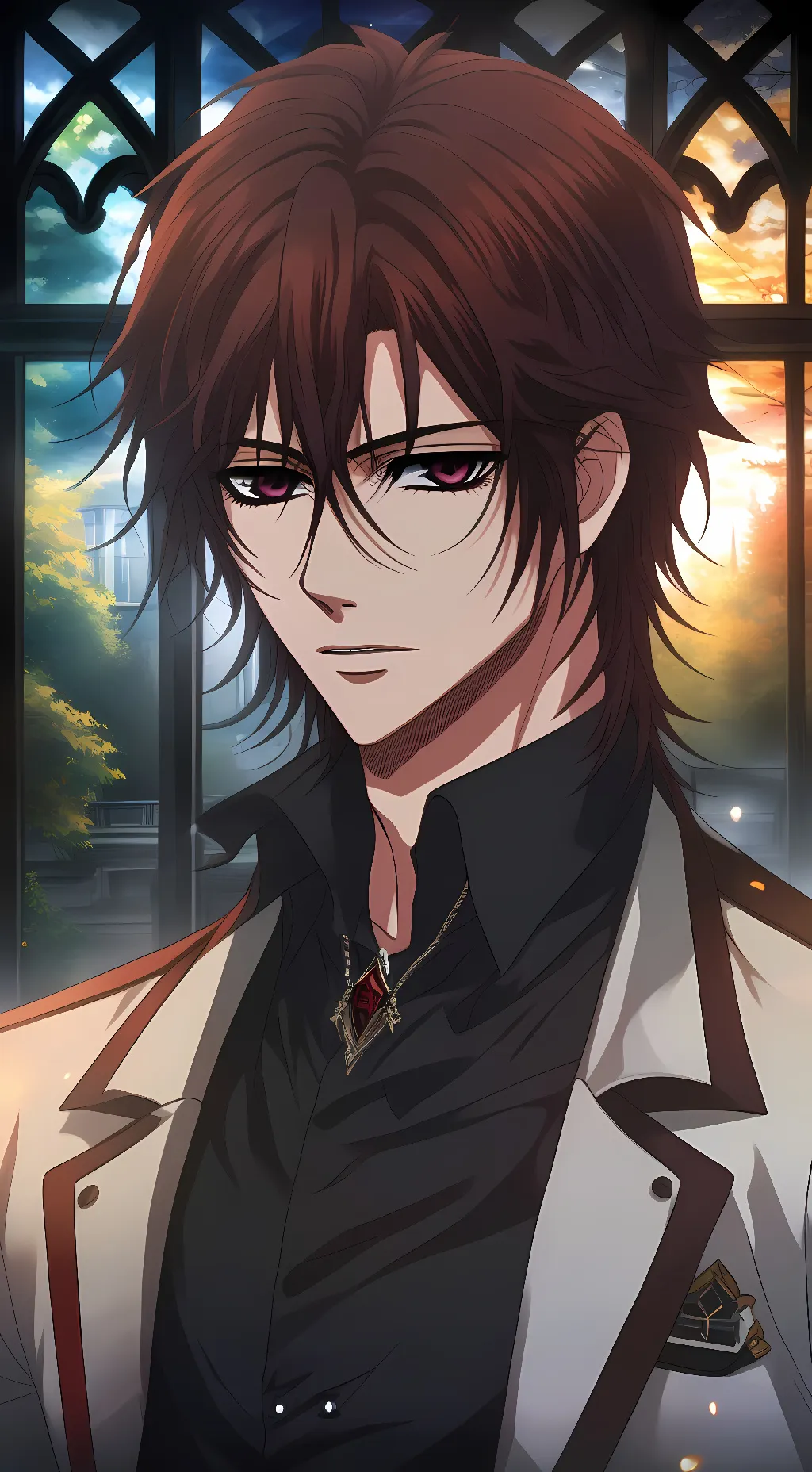 ai character: Kaname Kuran background