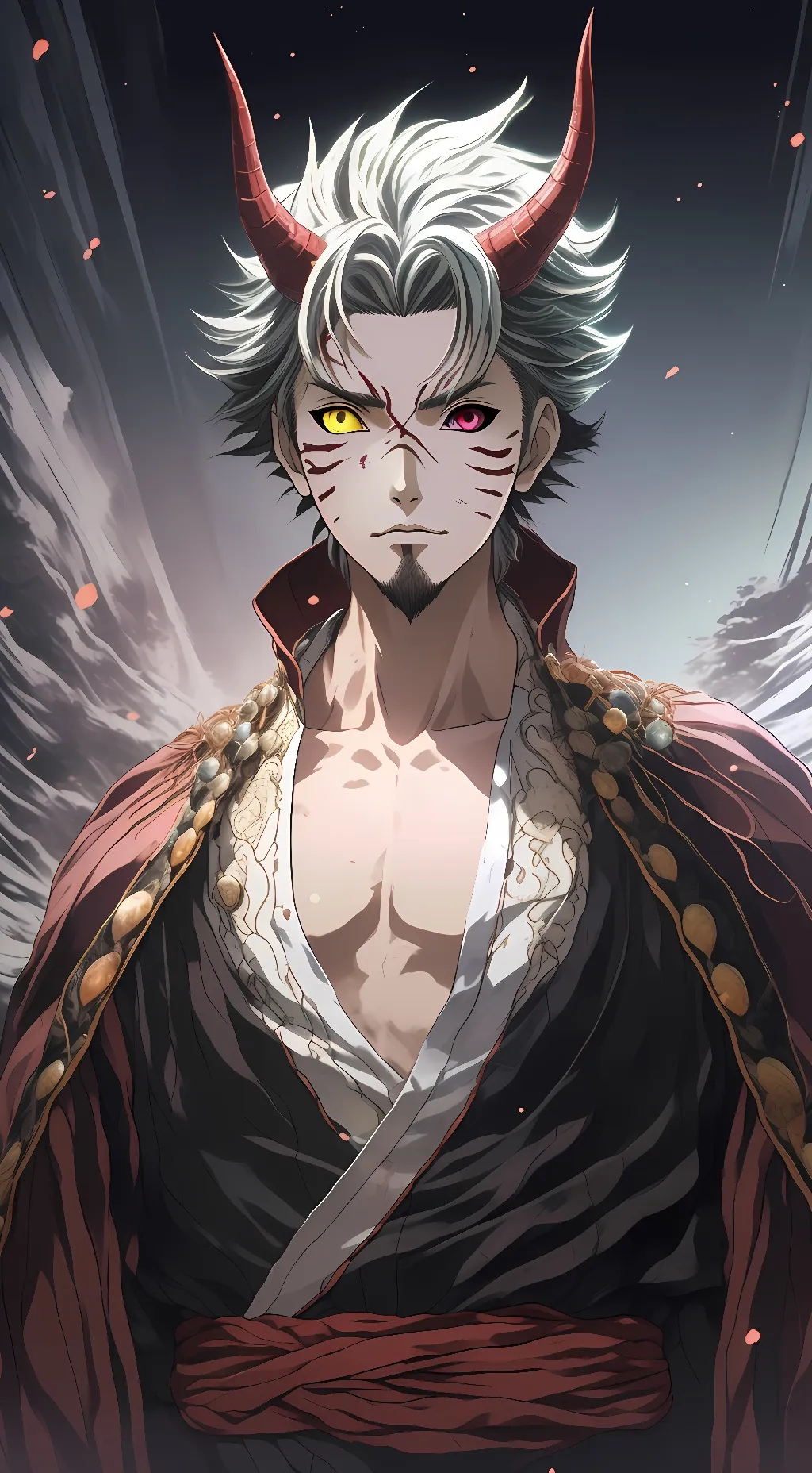 ai character: Isshiki Otsutsuki background