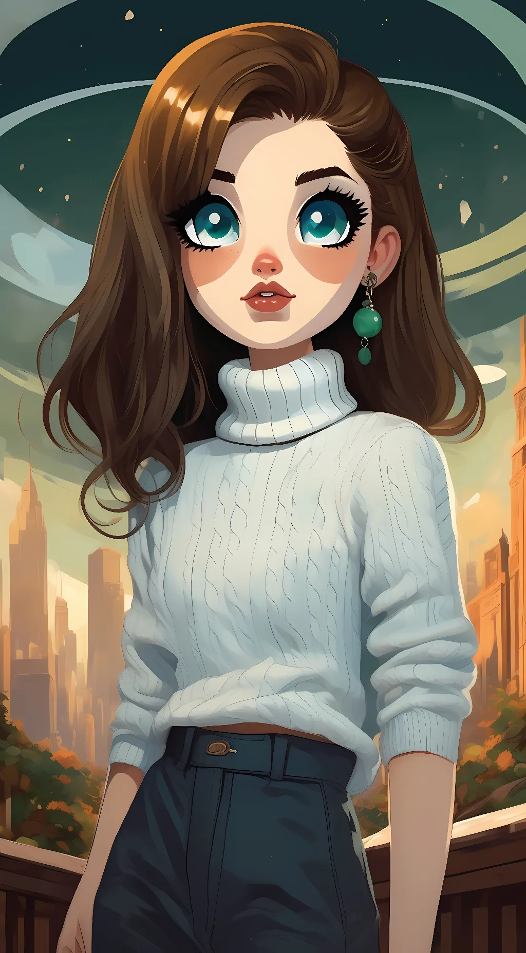 ai character: Tracy background