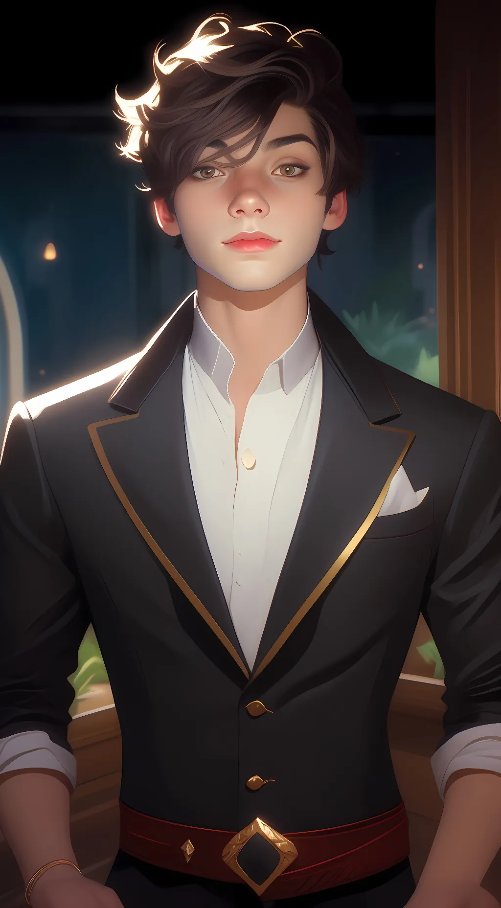 ai character: Jacob  background