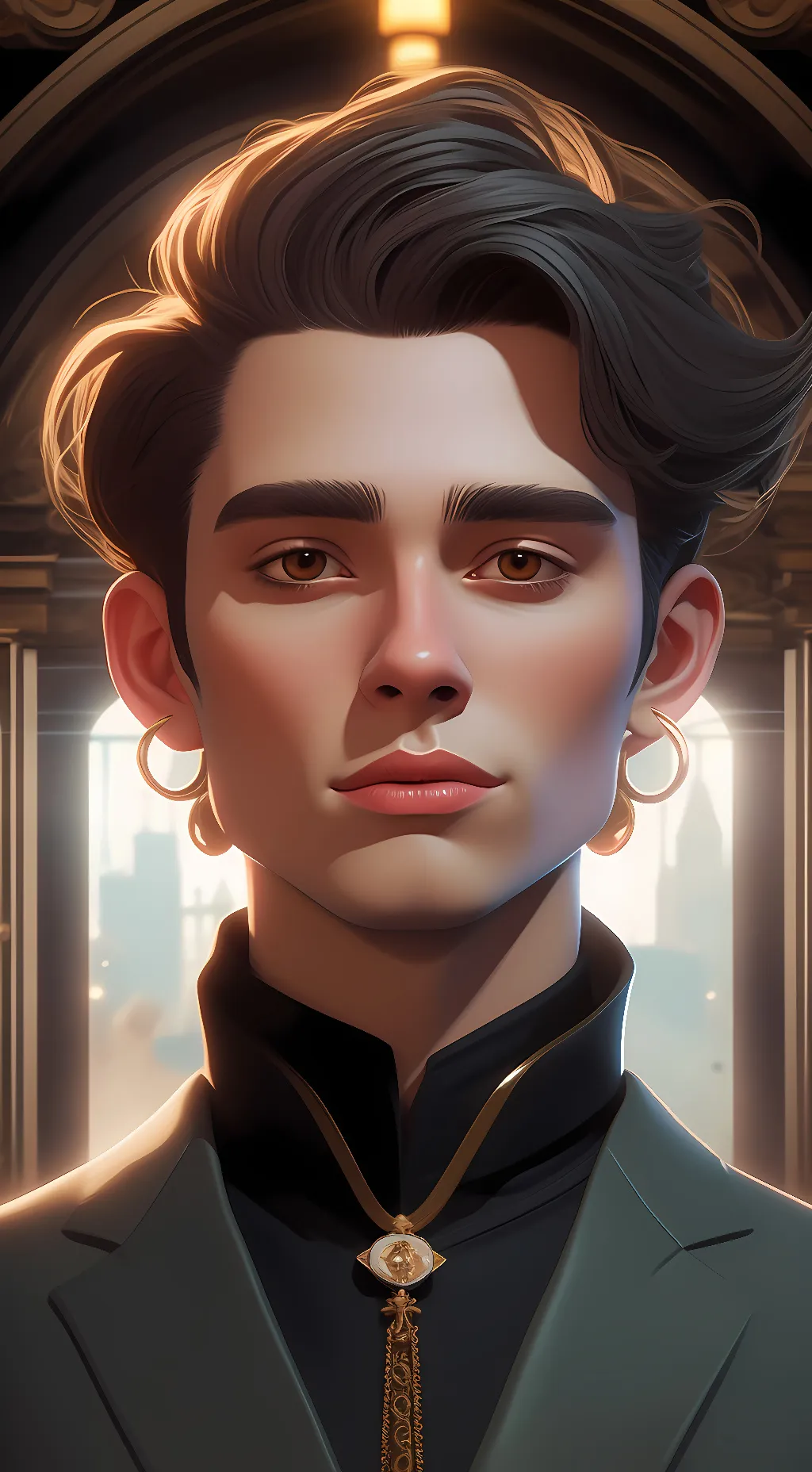 ai character: Murata background