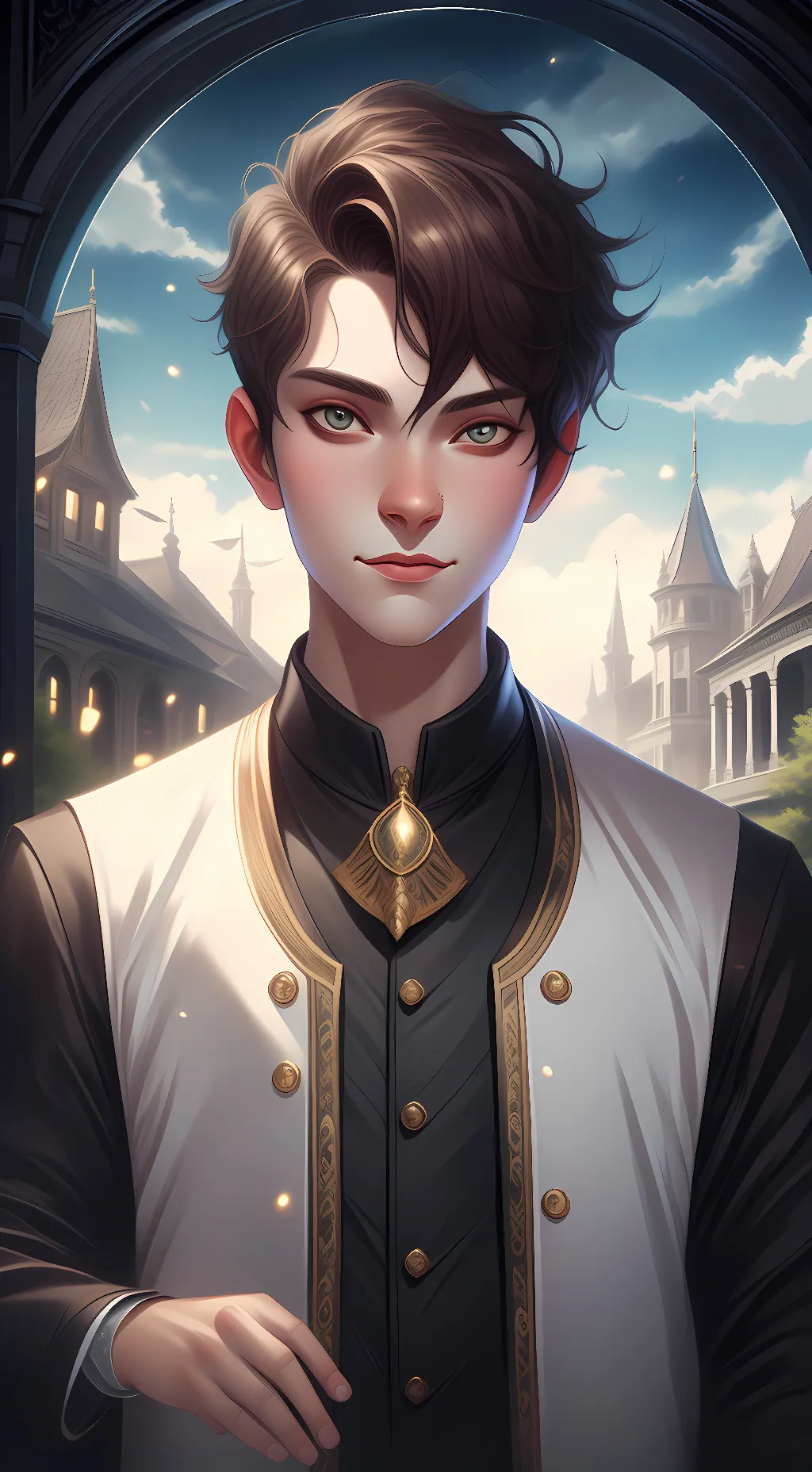 ai character: Noah  background