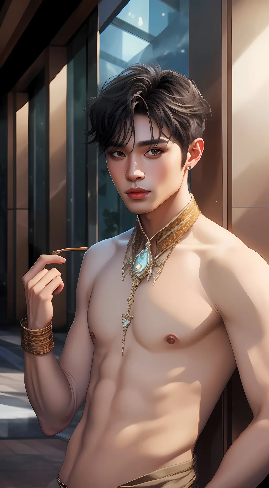 ai character: Jung background