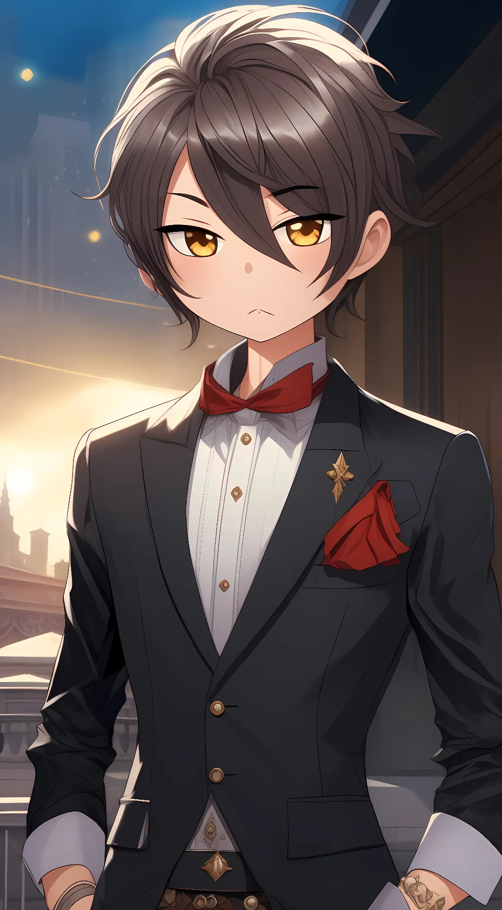 ai character: Wolfie background