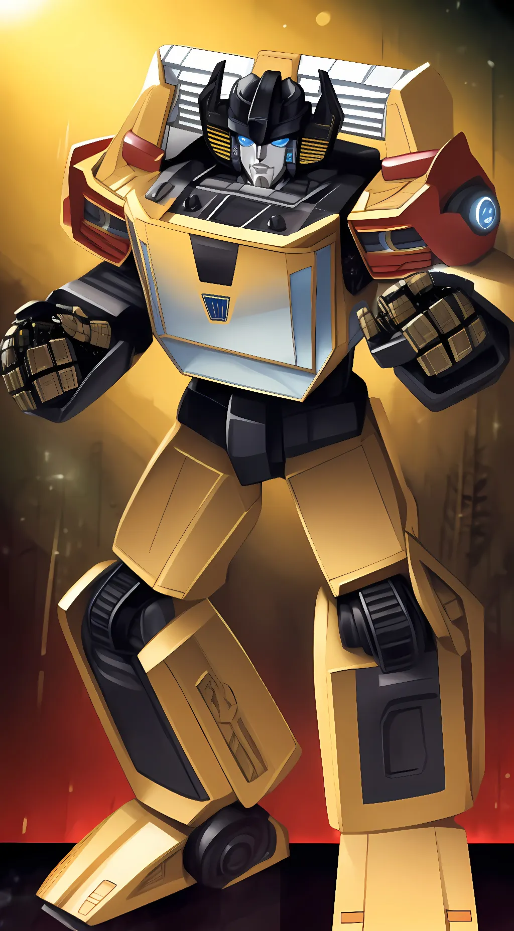 ai character: Sunstreaker background