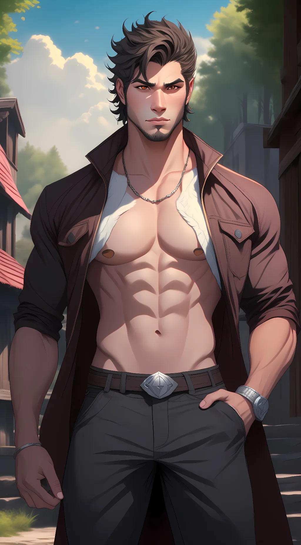 ai character: -.Hunter Kies.- background