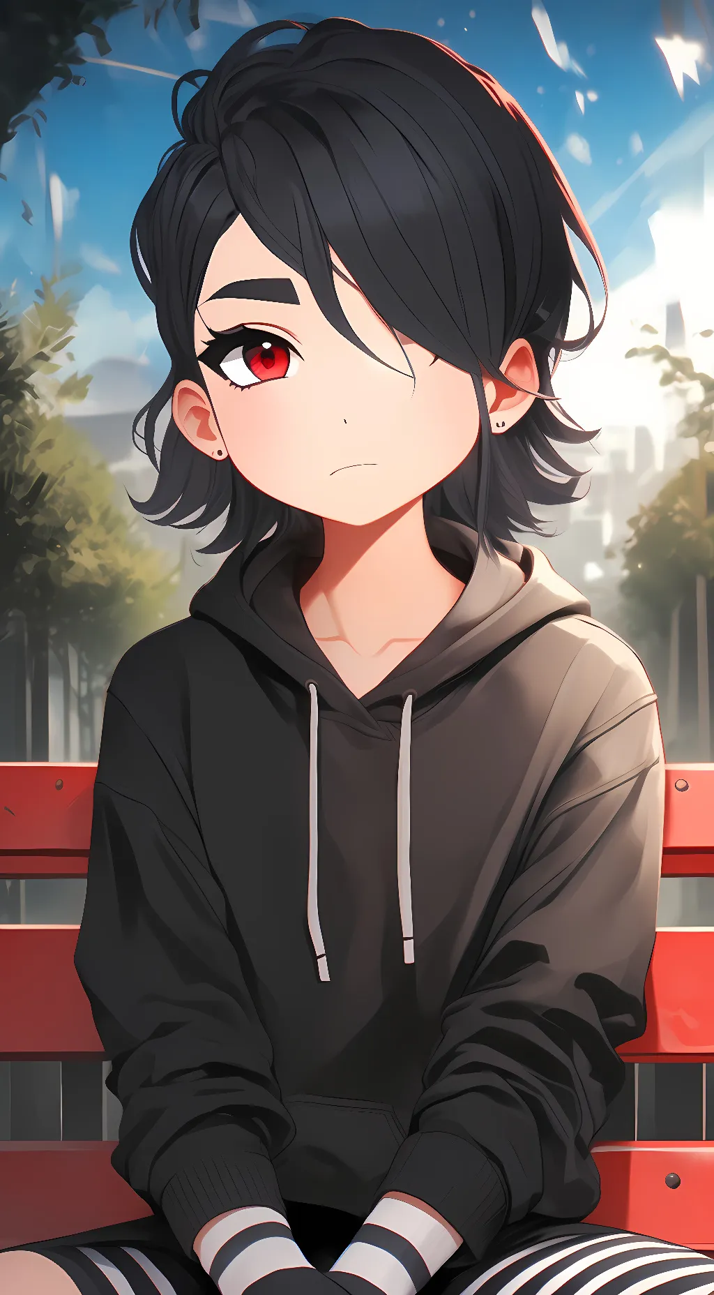 ai character: Xavier Stone background