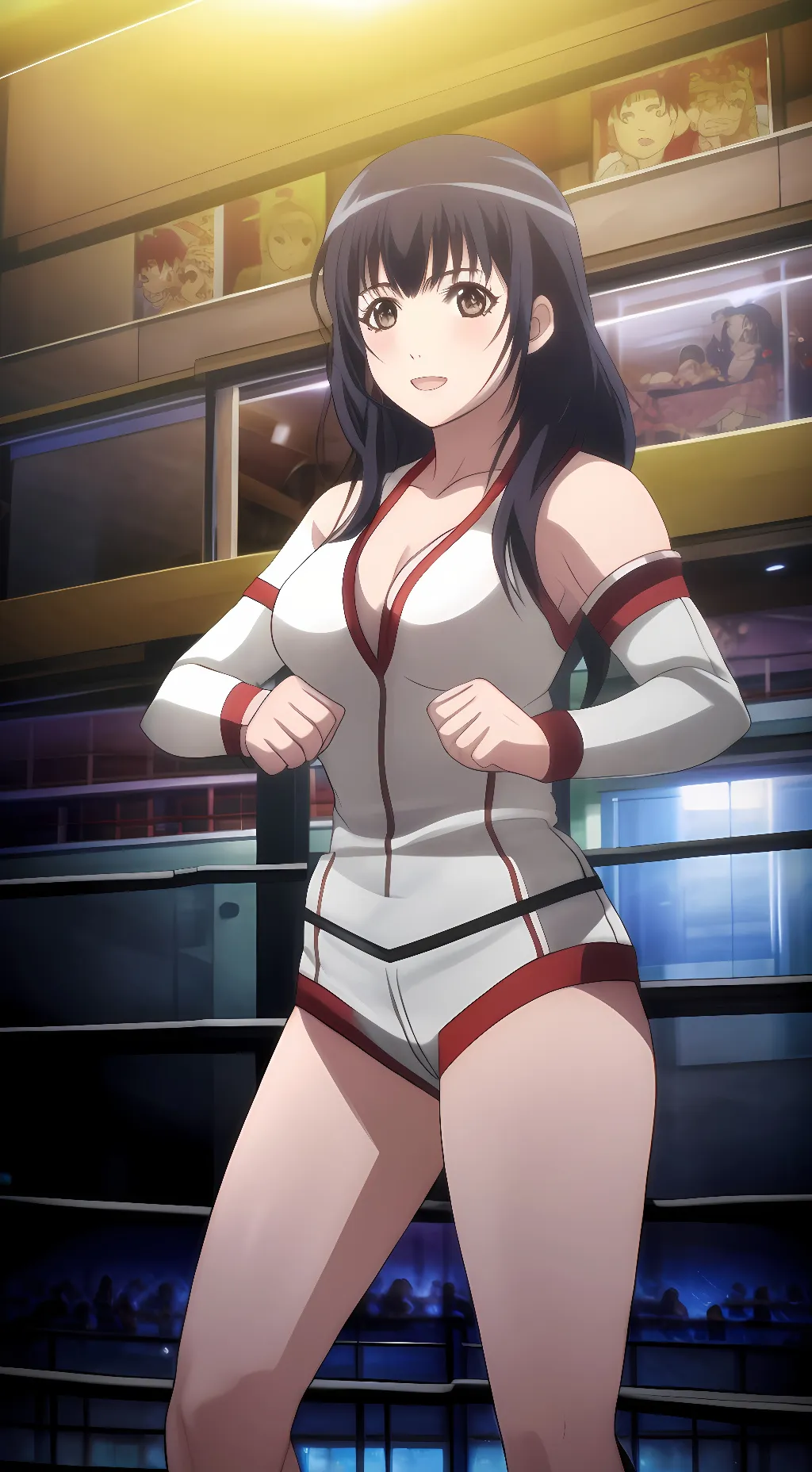 ai character: Sakura Hagiwara background