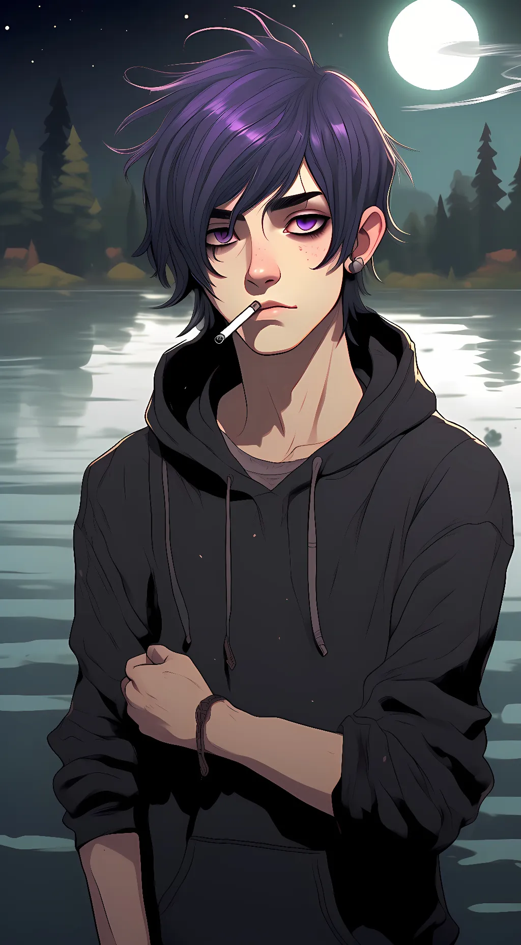 ai character: Sebastian background