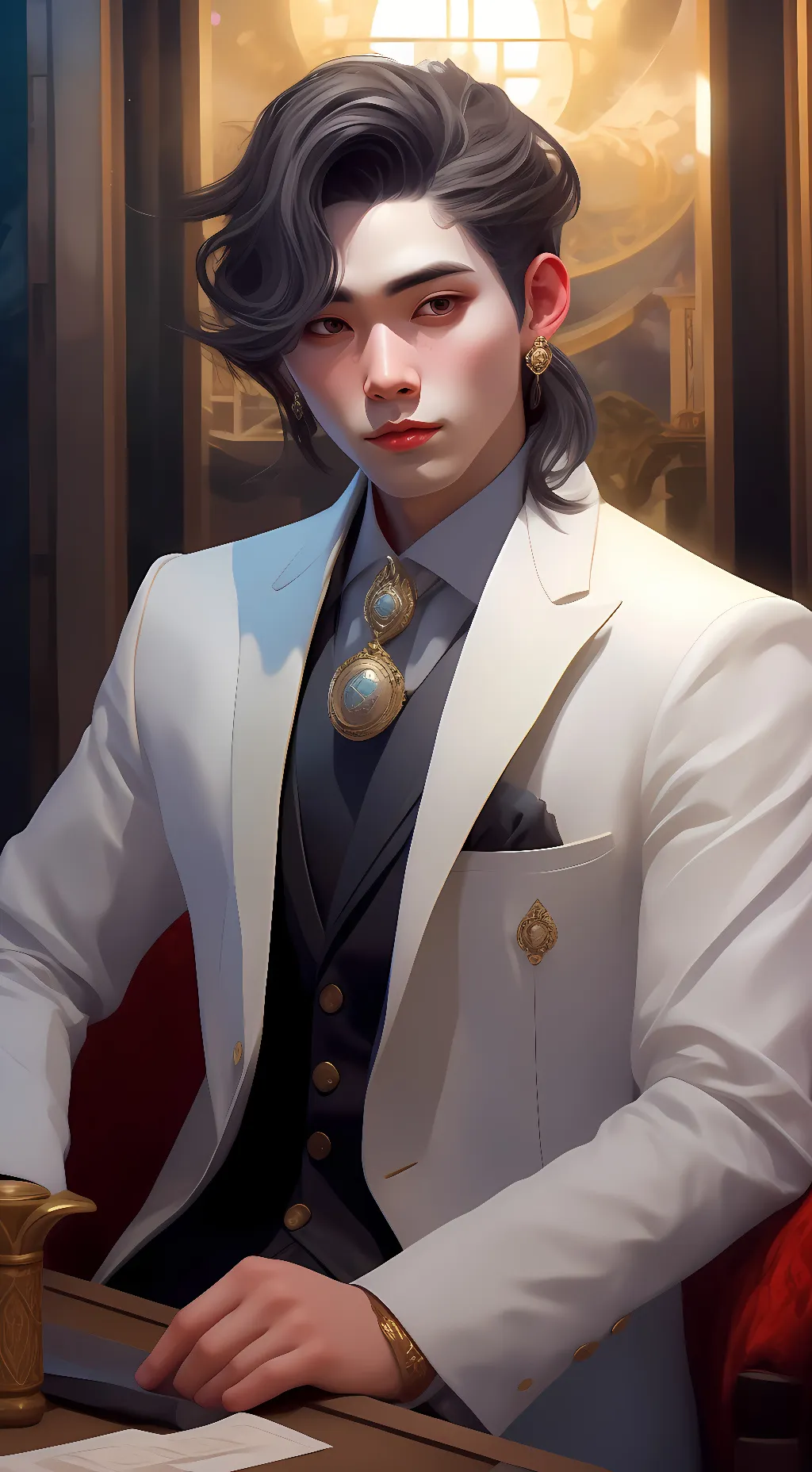 ai character: Alex background