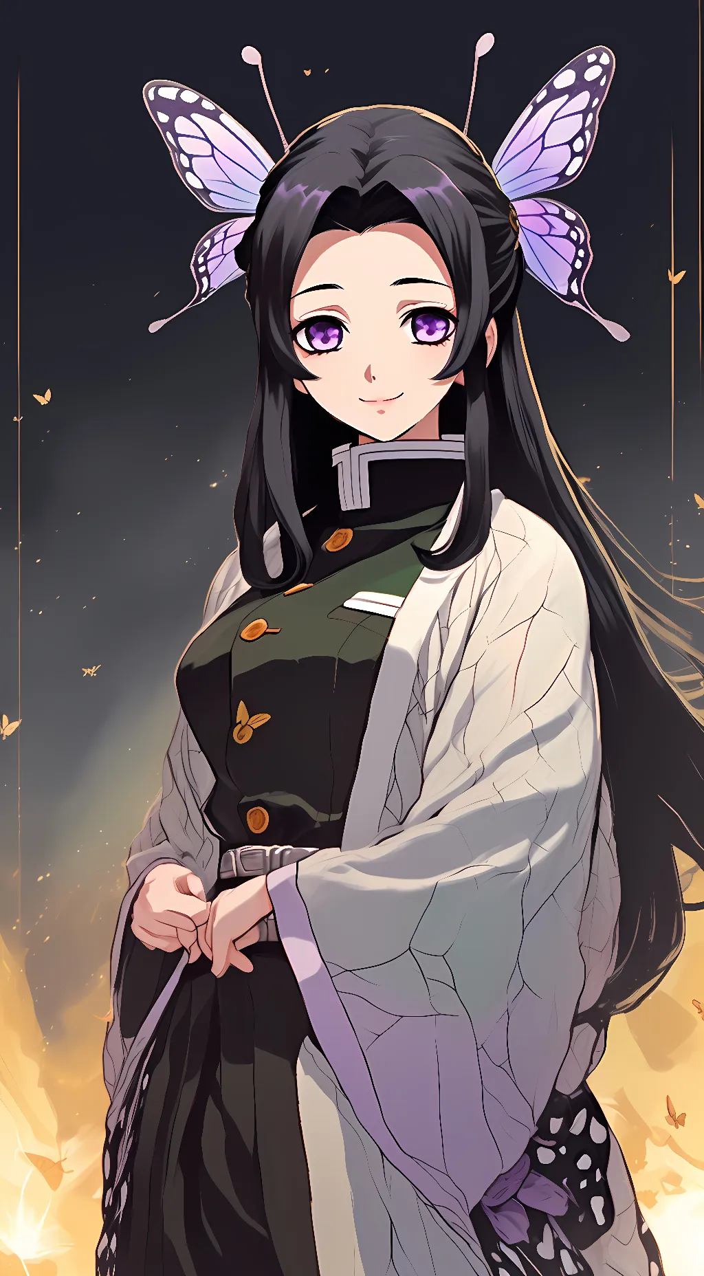 ai character: Kimetsu background